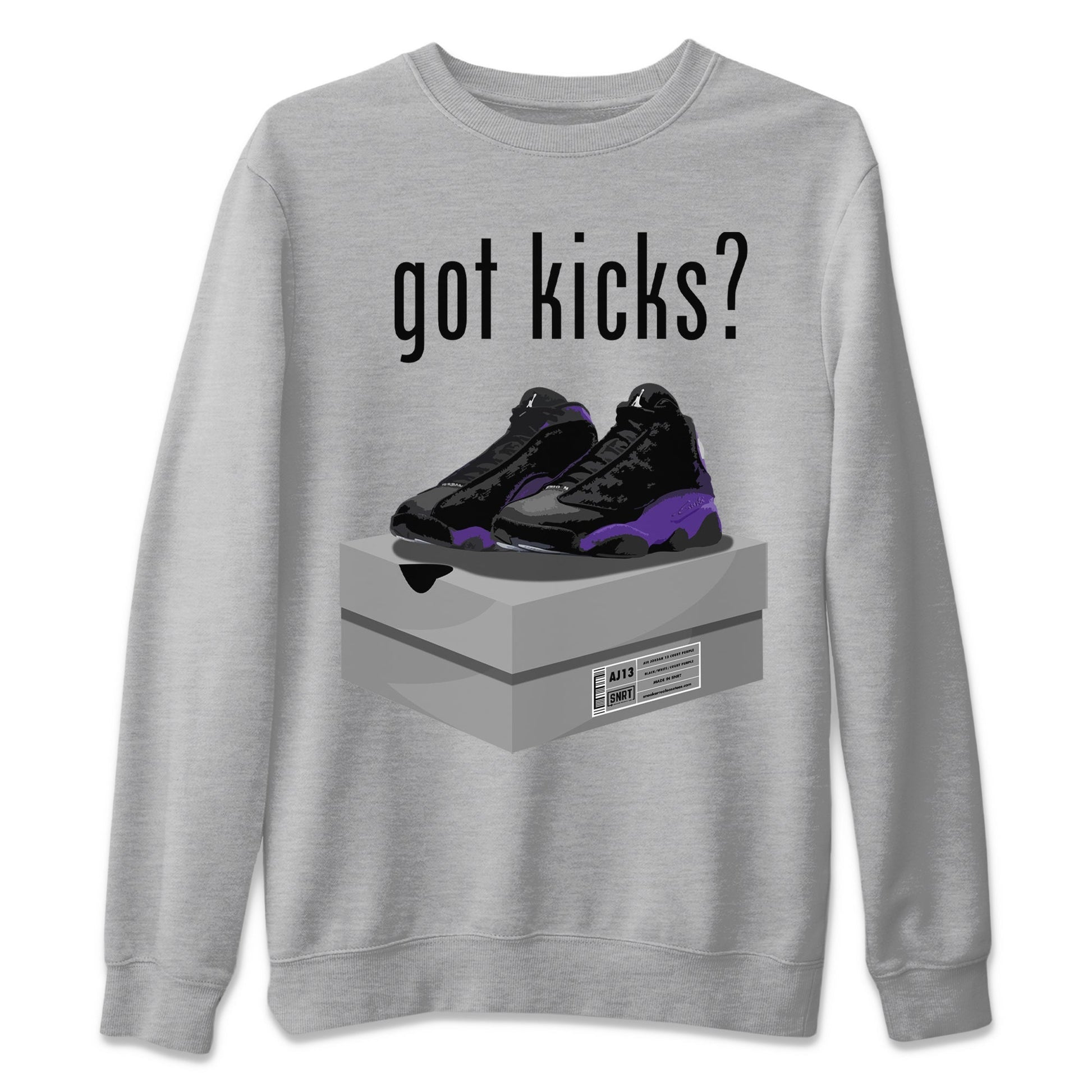 Jordan 13 Court Purple Sneaker Match Tees Got Kicks Sneaker Tees Jordan 13 Court Purple Sneaker Release Tees Unisex Shirts