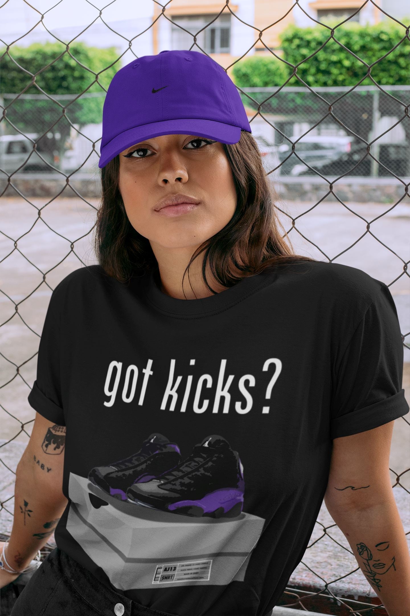 Jordan 13 Court Purple Sneaker Match Tees Got Kicks Sneaker Tees Jordan 13 Court Purple Sneaker Release Tees Unisex Shirts
