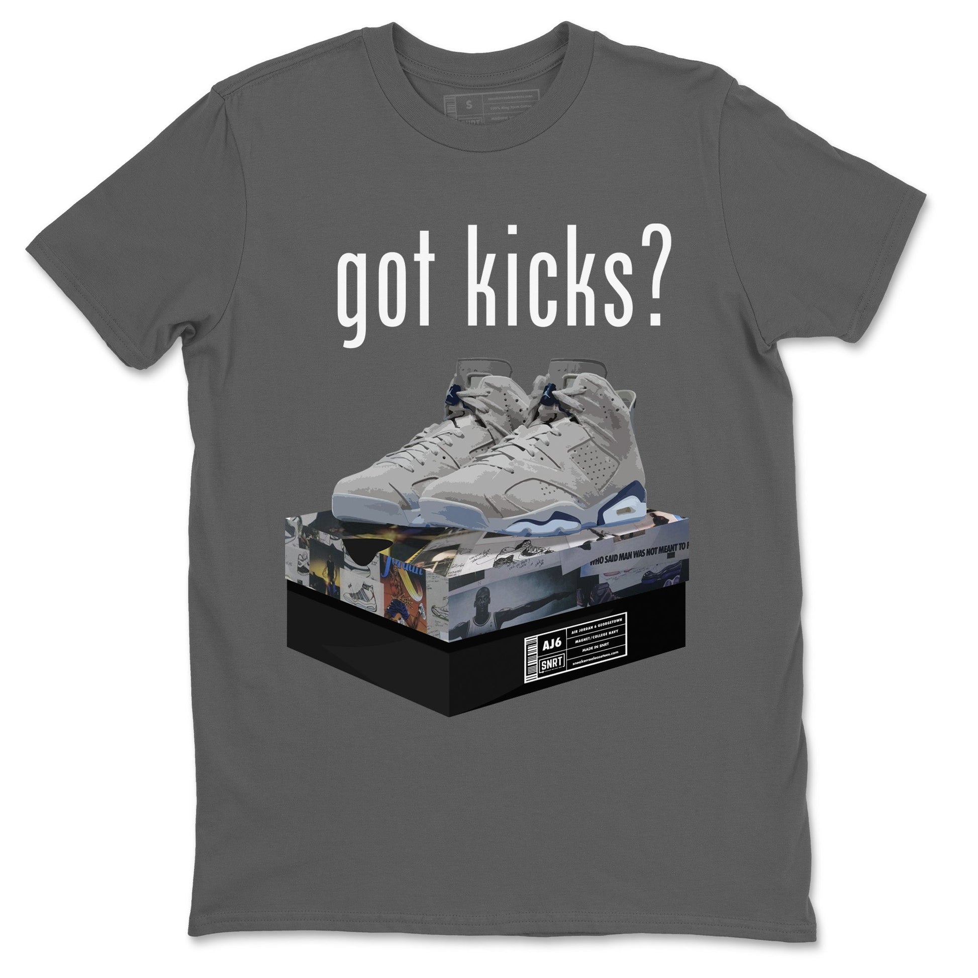 Jordan 6 Georgetown Sneaker Match Tees Got Kicks Sneaker Tees Jordan 6 Georgetown Sneaker Release Tees Unisex Shirts
