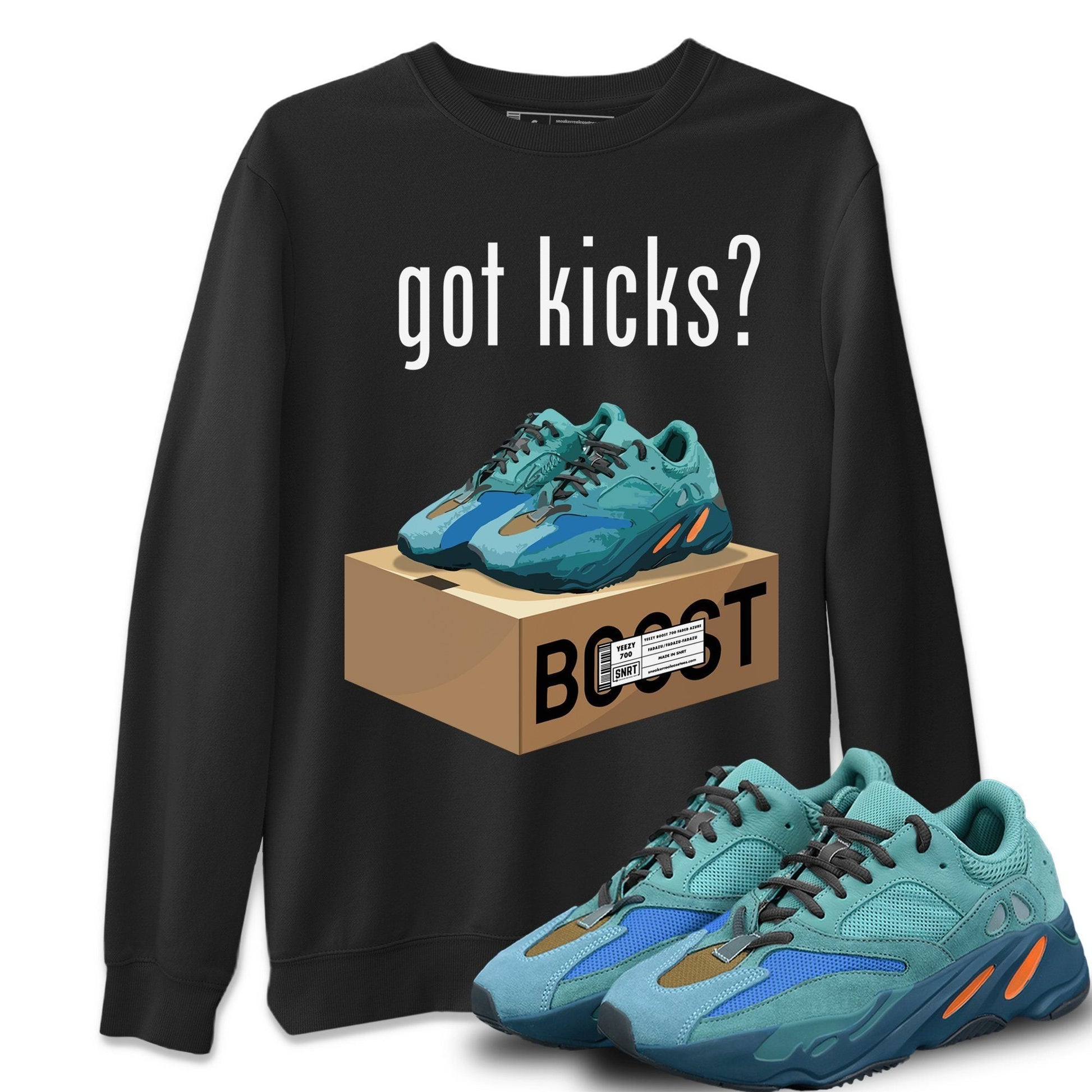 Yeezy 700 Faded Azure Sneaker Match Tees Got Kicks Sneaker Tees Yeezy 700 Faded Azure Sneaker Release Tees Unisex Shirts