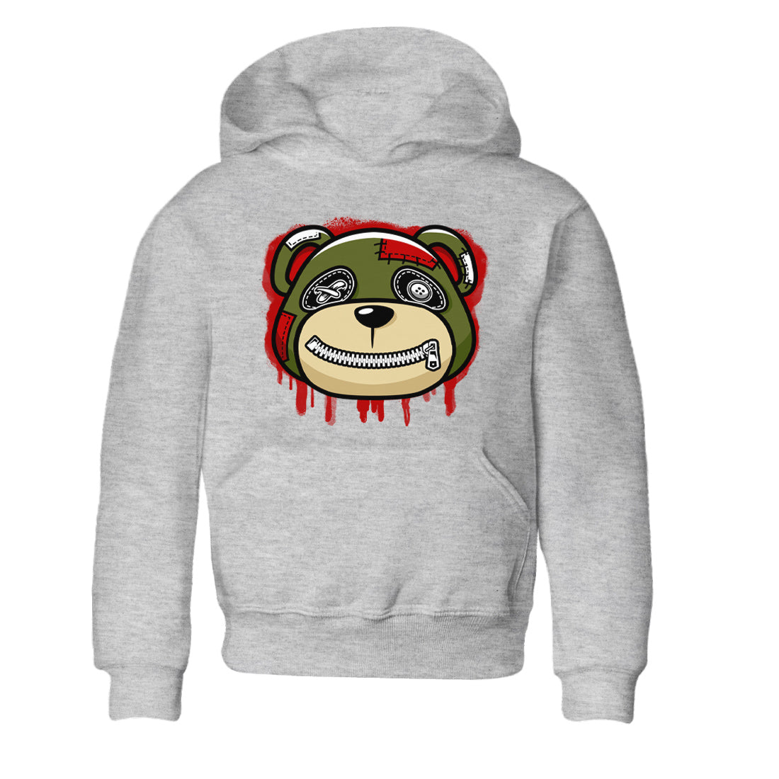 Jordan 1 Travis Scott Olive Sneaker Match Tees Bear Face Sneaker Tees Jordan 1 Travis Scott Olive Sneaker Release Tees Kids Shirts