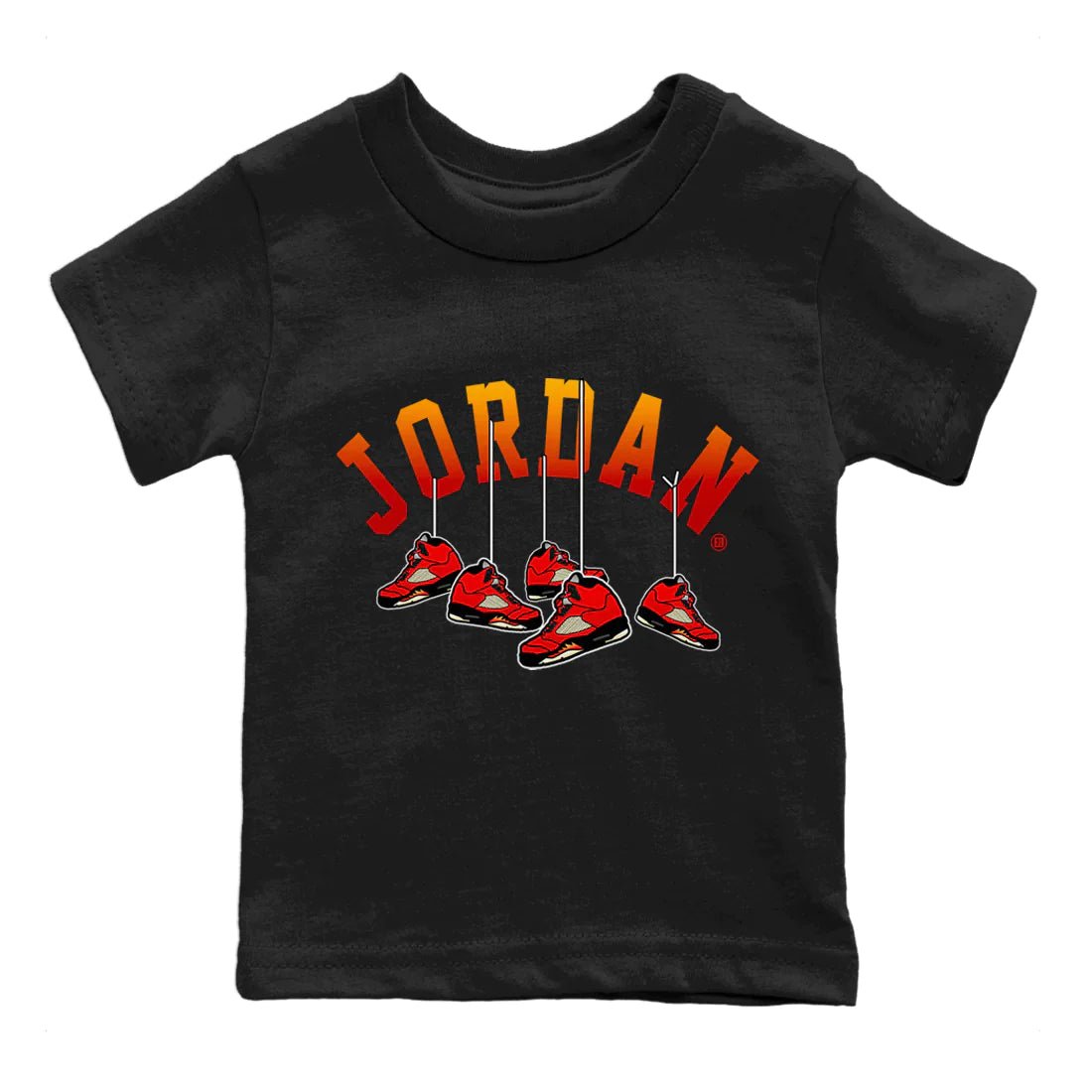 Jordan 5 Mars For Her Sneaker Match Tees Hanging Sneakers Sneaker Tees Jordan 5 Mars For Her Sneaker Release Tees Kids Shirts