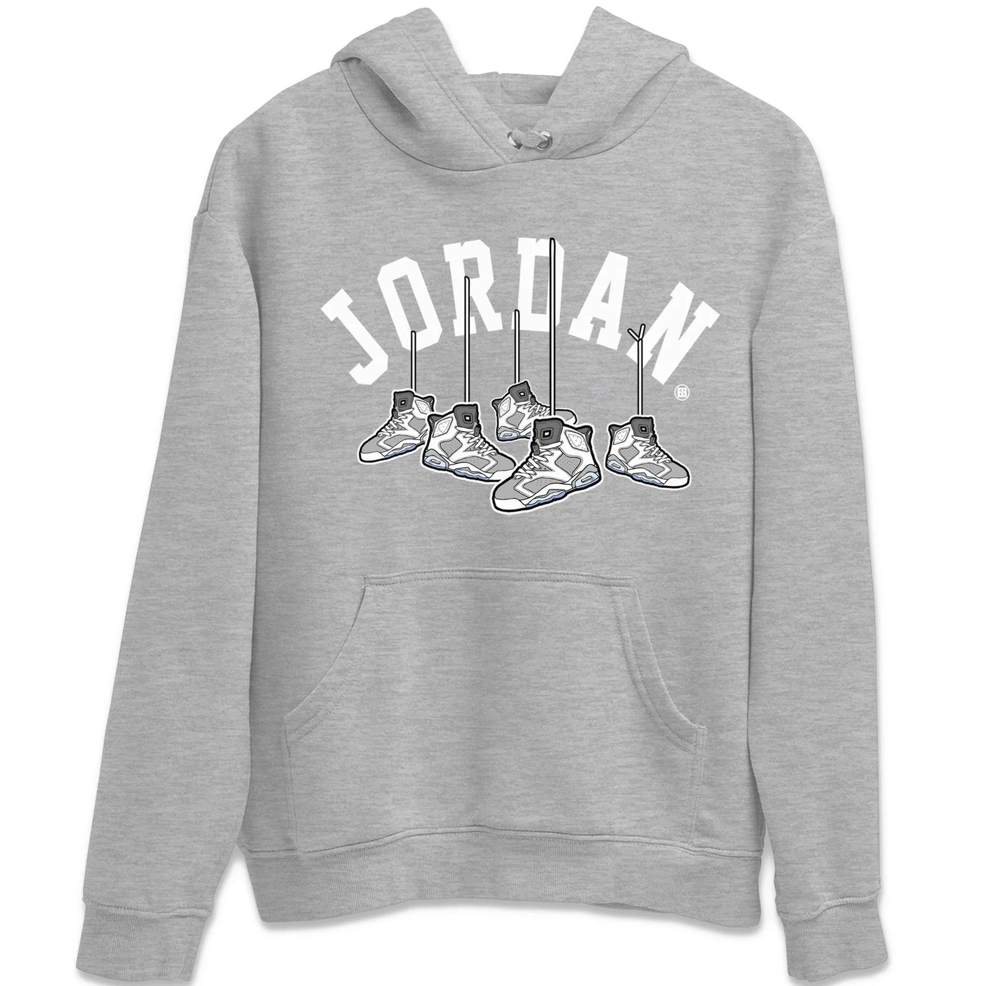 Jordan 6 Cool Grey Sneaker Match Tees Hanging Sneakers Sneaker Tees Jordan 6 Cool Grey Sneaker Release Tees Unisex Shirts
