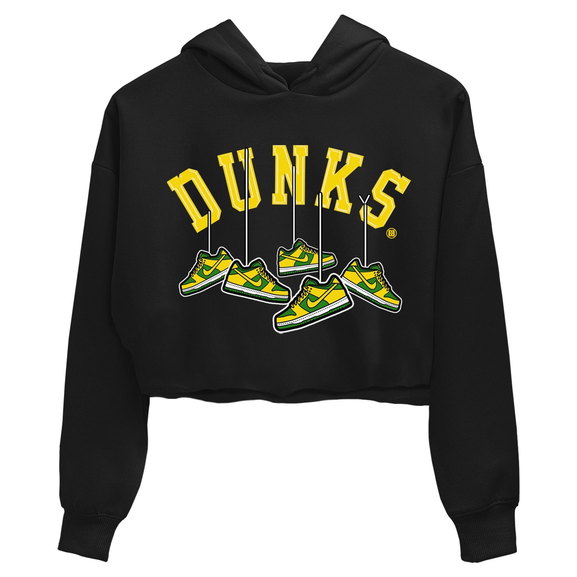 Dunk Reverse Brazil Sneaker Match Tees Hanging Sneakers Sneaker Tees Dunk Reverse Brazil Sneaker Release Tees Women's Shirts