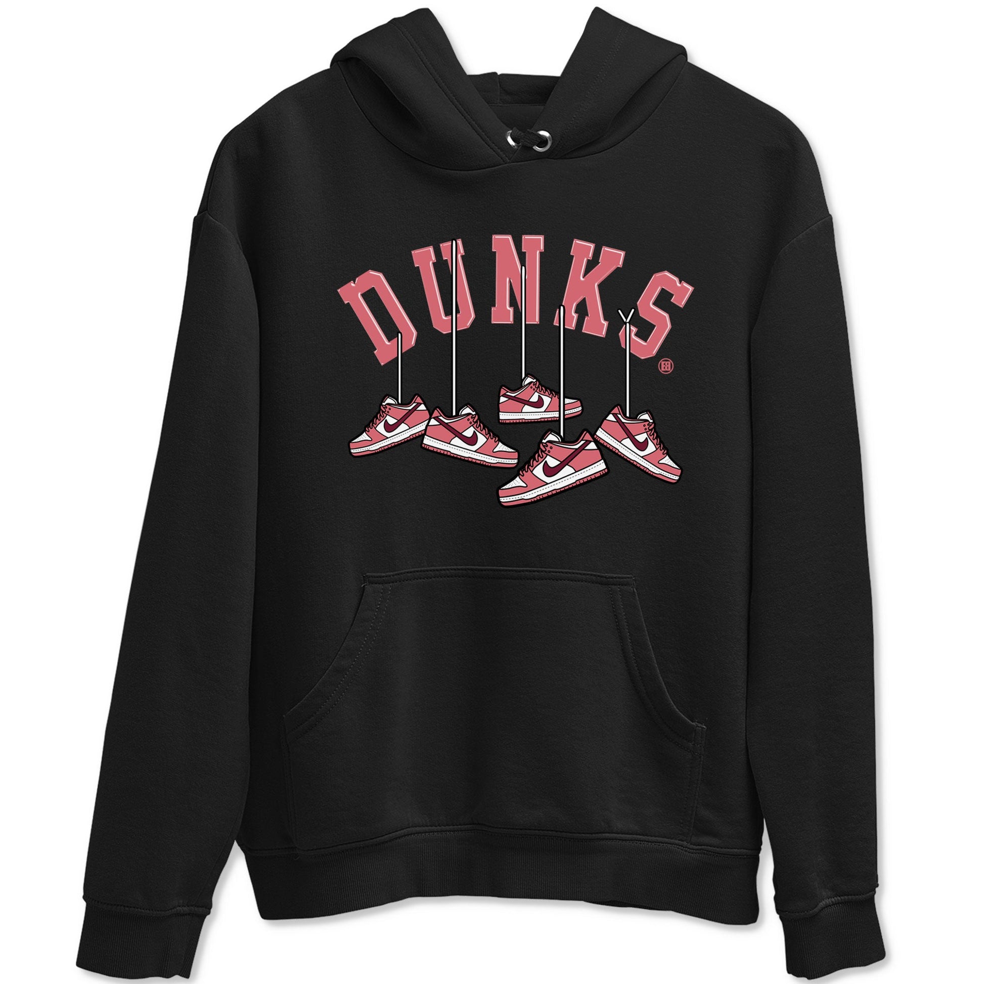 Dunks Valentines Day shirt to match jordans Hanging Sneakers sneaker tees Dunks Valentine's Day SNRT sneaker Release Tees unisex cotton Black 2 crew neck shirt