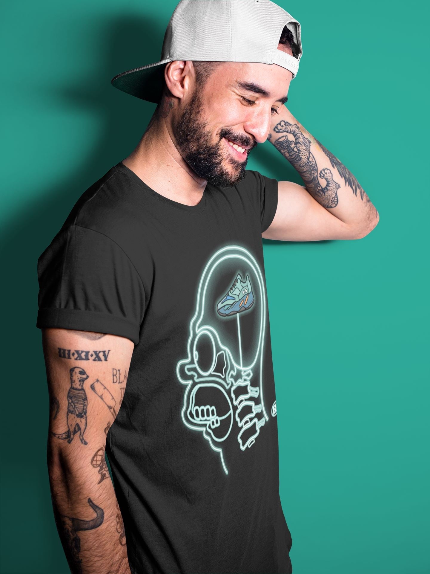Yeezy 700 Faded Azure Sneaker Match Tees Sneakerhead XRay Sneaker Tees Yeezy 700 Faded Azure Sneaker Release Tees Unisex Shirts