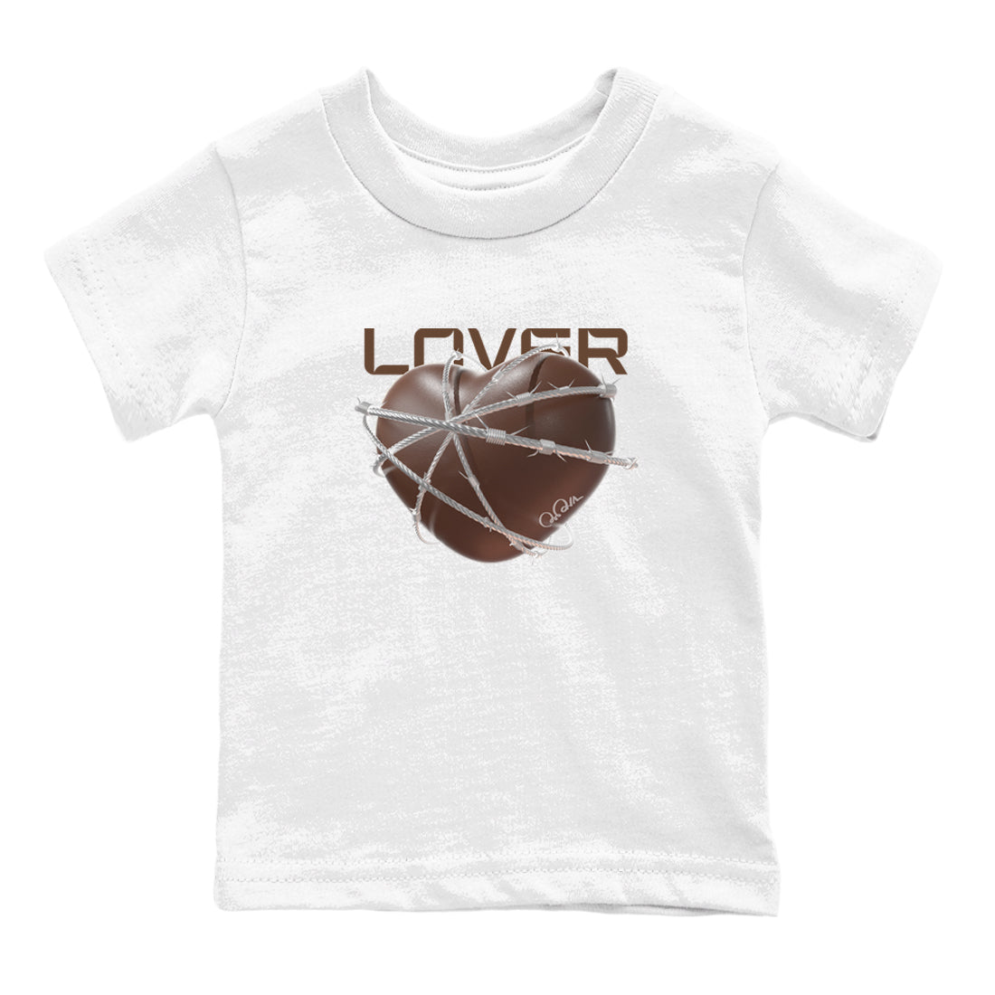 Dunk Cacao Wow shirt to match jordans Heart Lover sneaker tees Nike Dunk Cacao Wow SNRT Sneaker Release Tees Baby Toddler White 2 T-Shirt