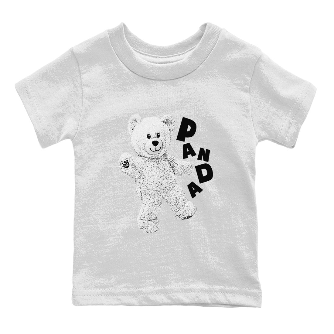 Dunks Panda shirt to match jordans Hello Bear sneaker tees Dunk Low Panda SNRT Sneaker Release Tees Baby Toddler White 2 T-Shirt