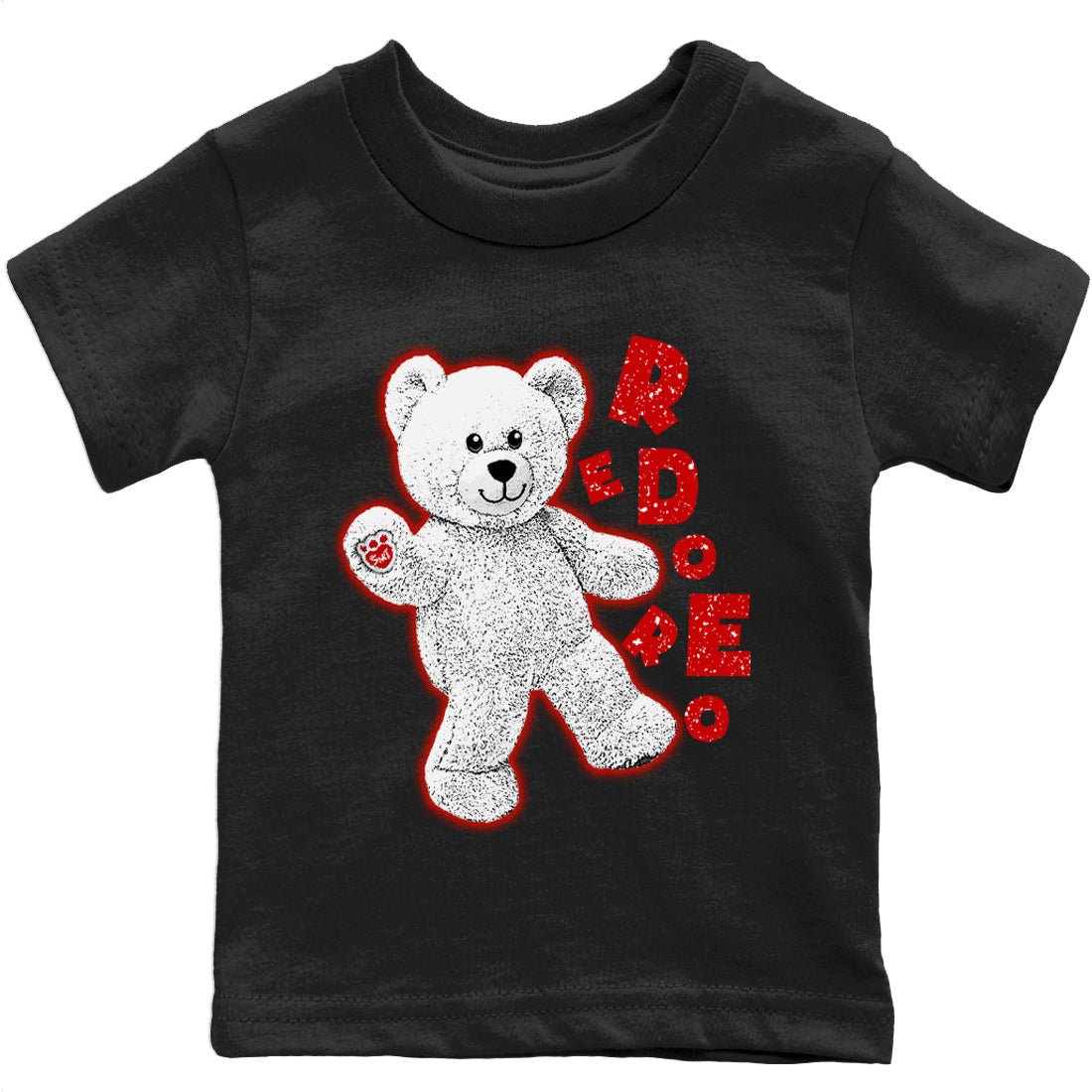 Jordan 6 Red Velvet Cookies Sneaker Match Tees Hello Bear Sneaker Tees Jordan 6 Red Velvet Cookies Sneaker Release Tees Kids Shirts