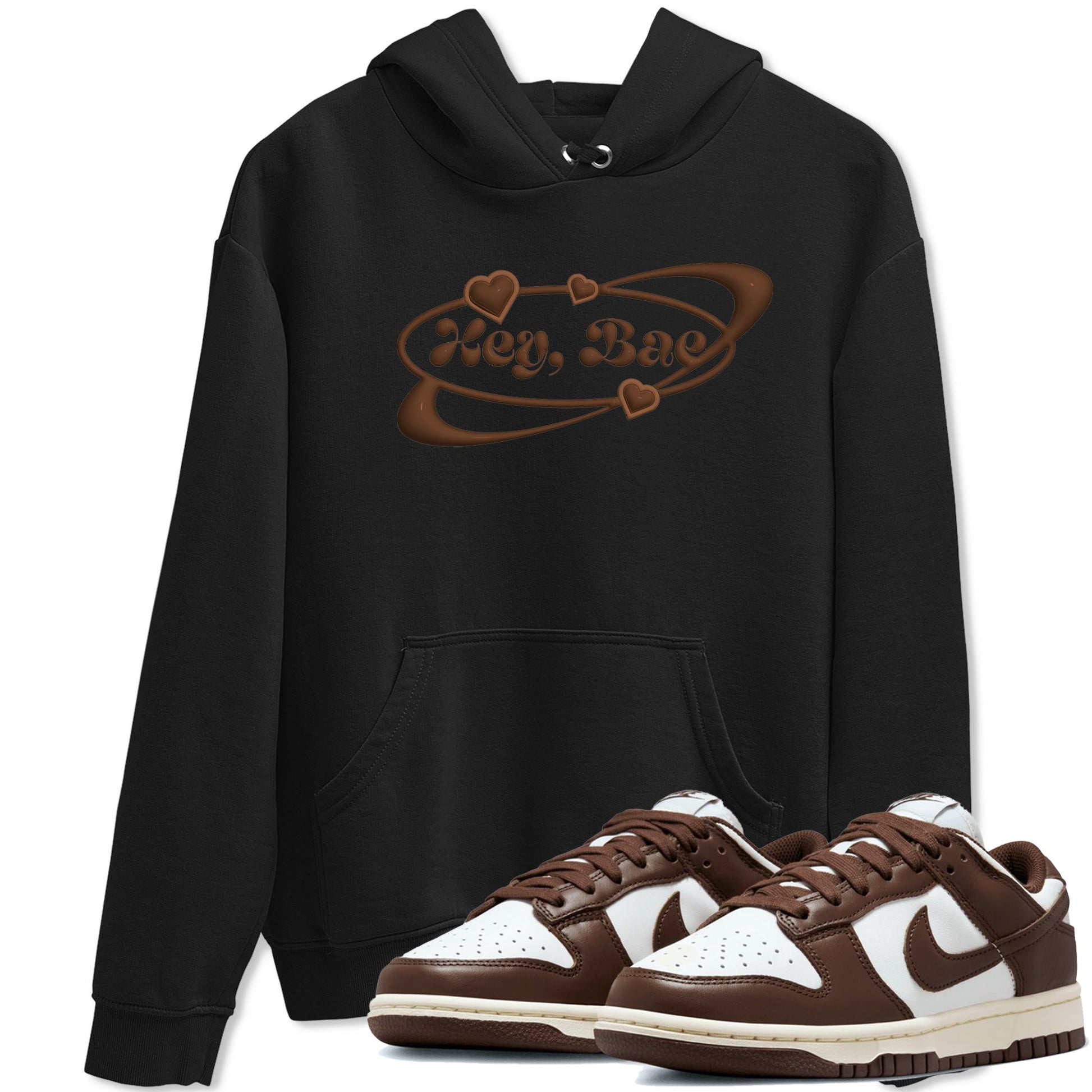 Dunk Cacao Wow shirt to match jordans Hey Bae sneaker tees Nike Dunk Cacao Wow SNRT Sneaker Release Tees Unisex Black 1 T-Shirt