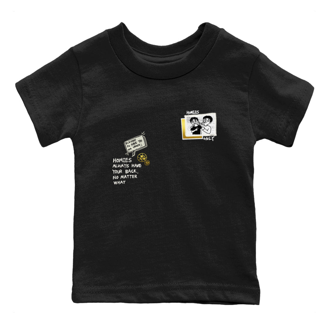 Air Jordan 4 WMNS Sail shirt to match jordans Homies Only sneaker tees 4s Sail SNRT sneaker release tees baby toddler Black 2 cotton Shirt