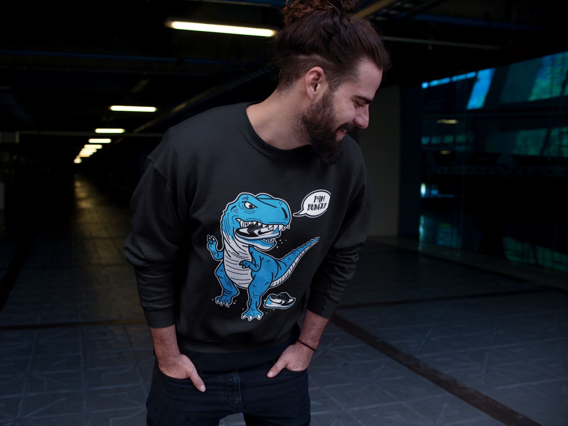 Jordan 1 Powder Blue Sneaker Match Tees Hungry Dino Sneaker Tees Jordan 1 Powder Blue Sneaker Release Tees Unisex Shirts