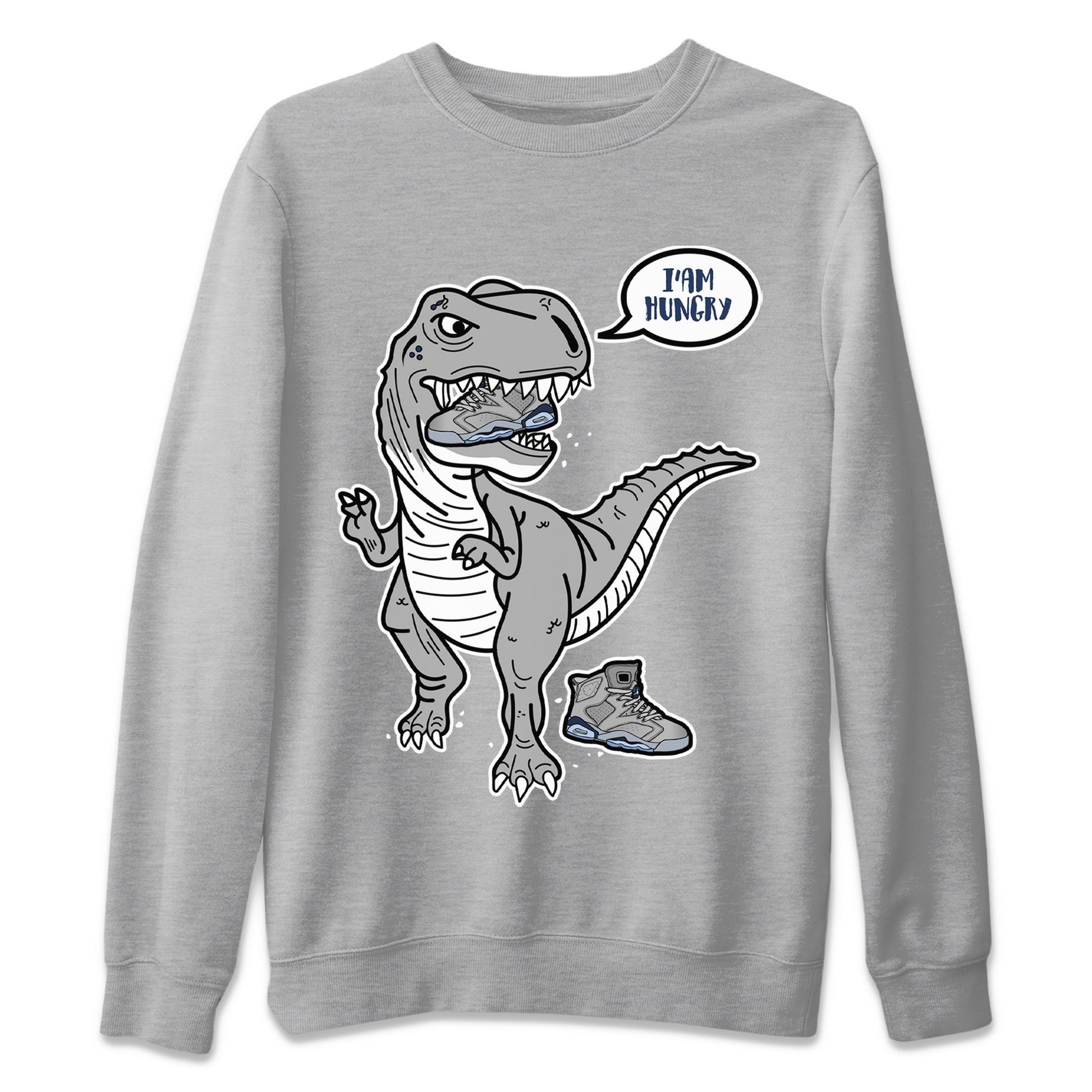Jordan 6 Georgetown Sneaker Match Tees Hungry Dino Sneaker Tees Jordan 6 Georgetown Sneaker Release Tees Unisex Shirts
