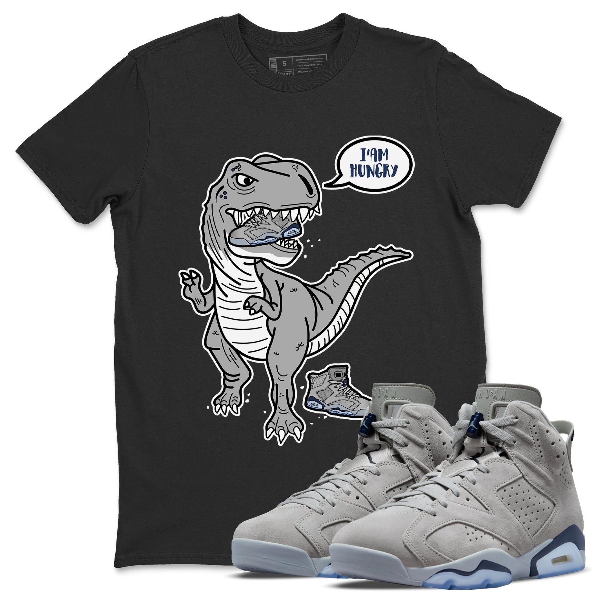 Jordan 6 Georgetown Sneaker Match Tees Hungry Dino Sneaker Tees Jordan 6 Georgetown Sneaker Release Tees Unisex Shirts