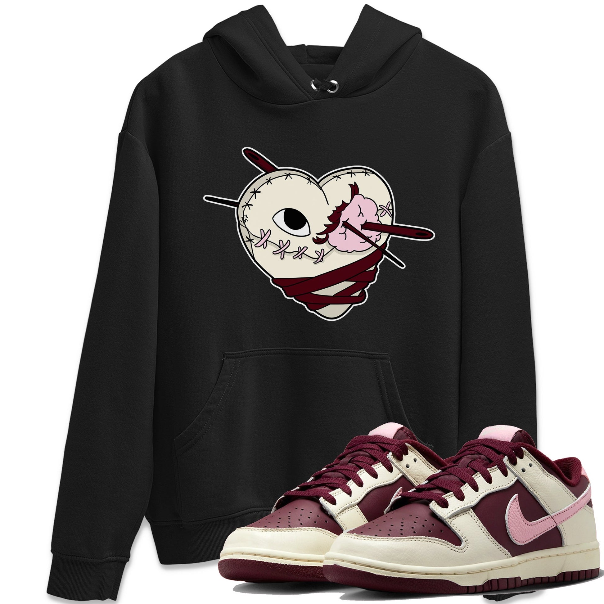 Dunk Valentines Day Sneaker Match Tees Hurt Heart Sneaker Tees Nike Dunk Valentine's Day Sneaker SNRT Sneaker Tees Unisex Shirts