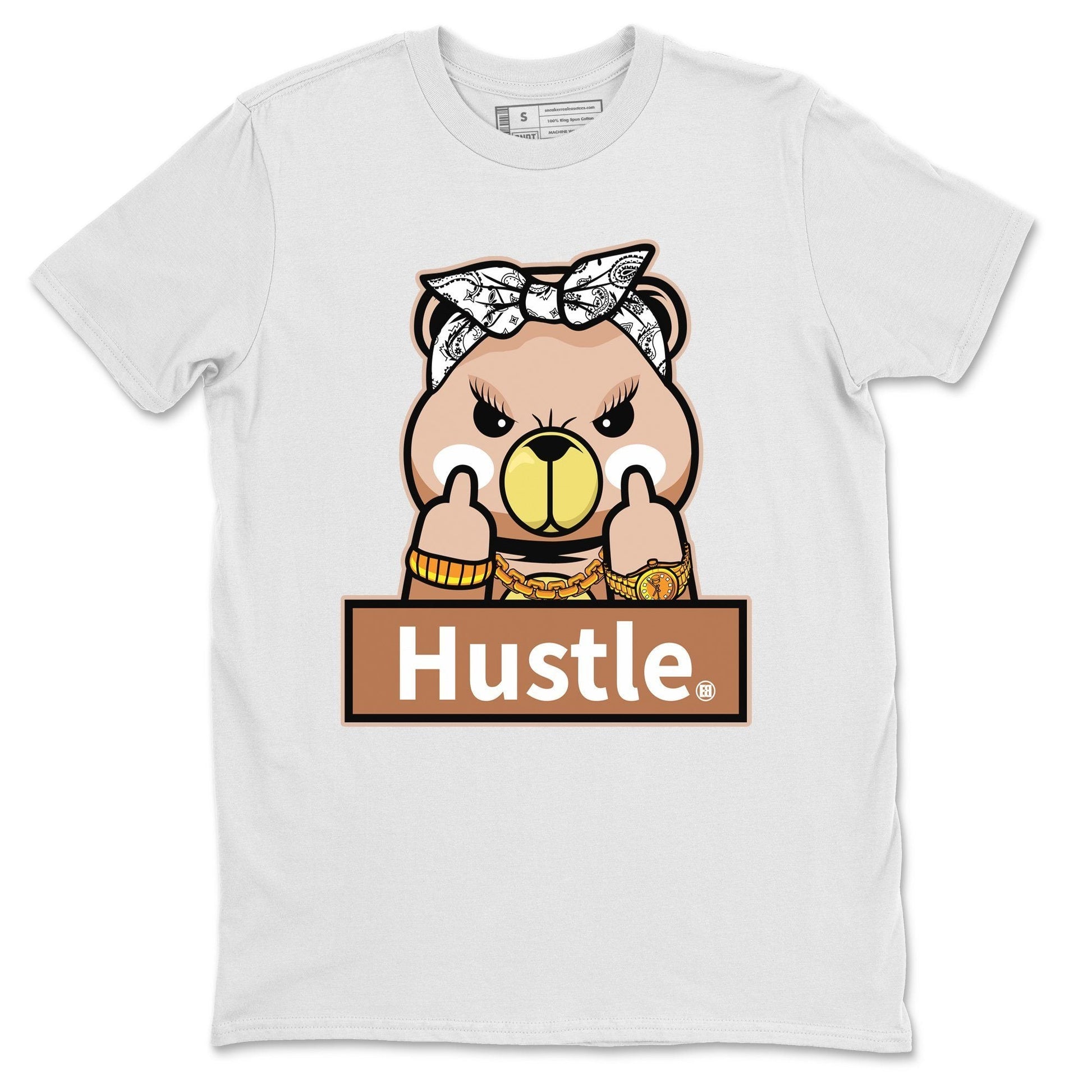 Jordan 4 Shimmer Sneaker Match Tees Hustle Bear Sneaker Tees Jordan 4 Shimmer Sneaker Release Tees Unisex Shirts
