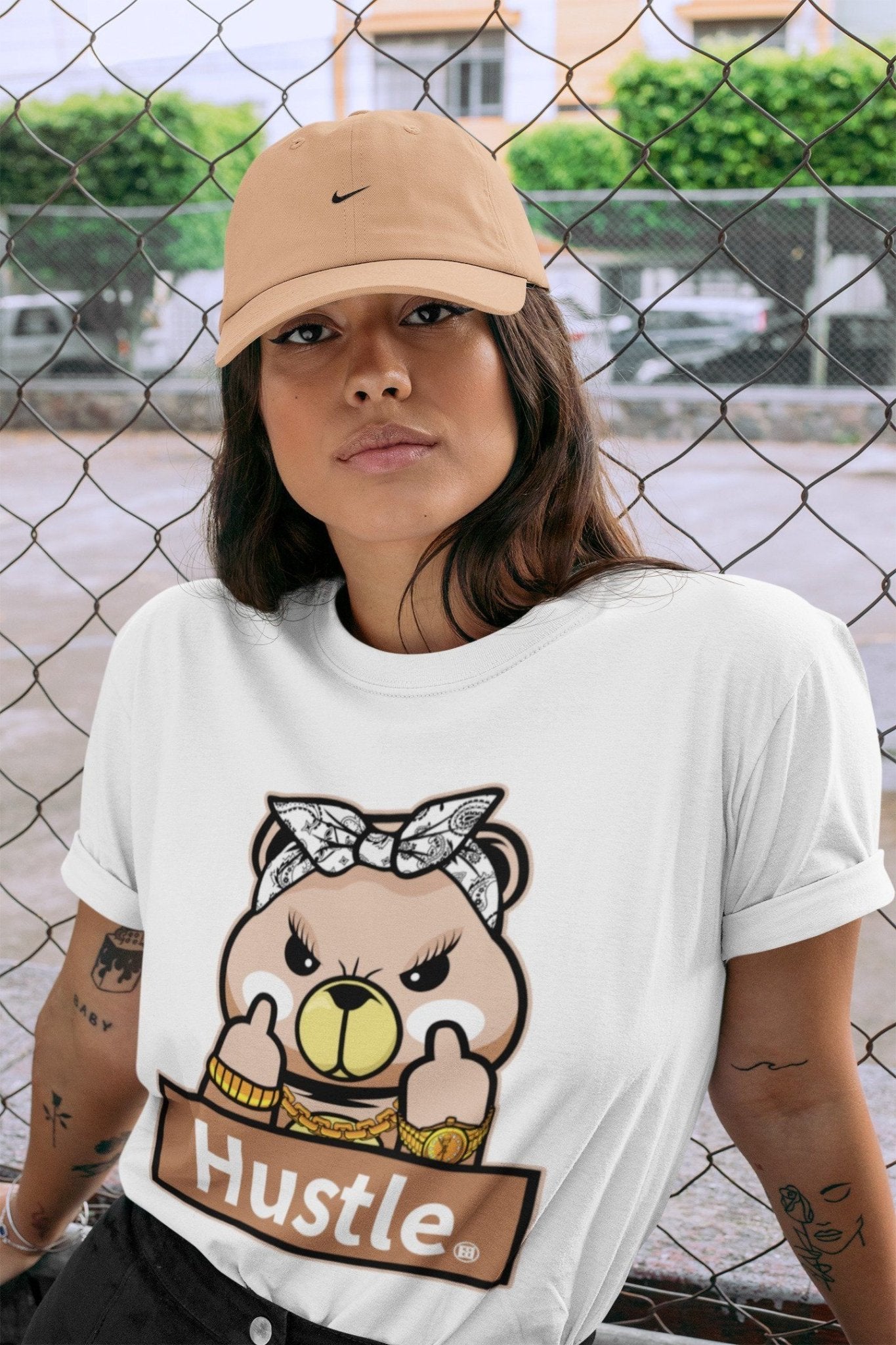 Jordan 4 Shimmer Sneaker Match Tees Hustle Bear Sneaker Tees Jordan 4 Shimmer Sneaker Release Tees Unisex Shirts