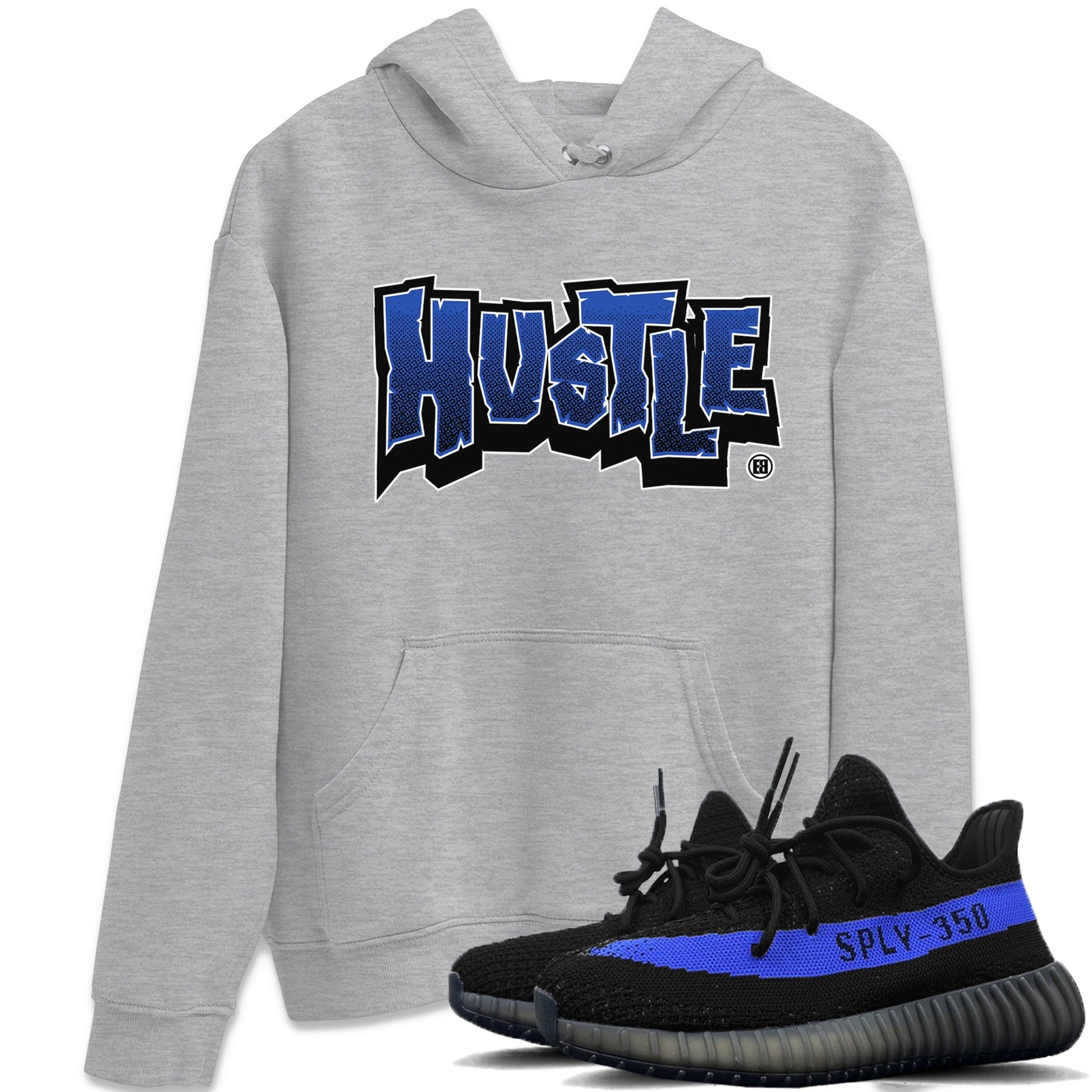 Yeezy 350 Dazzling Blue Sneaker Match Tees Hustle Graffiti Sneaker Tees Yeezy 350 Dazzling Blue Sneaker Release Tees Unisex Shirts