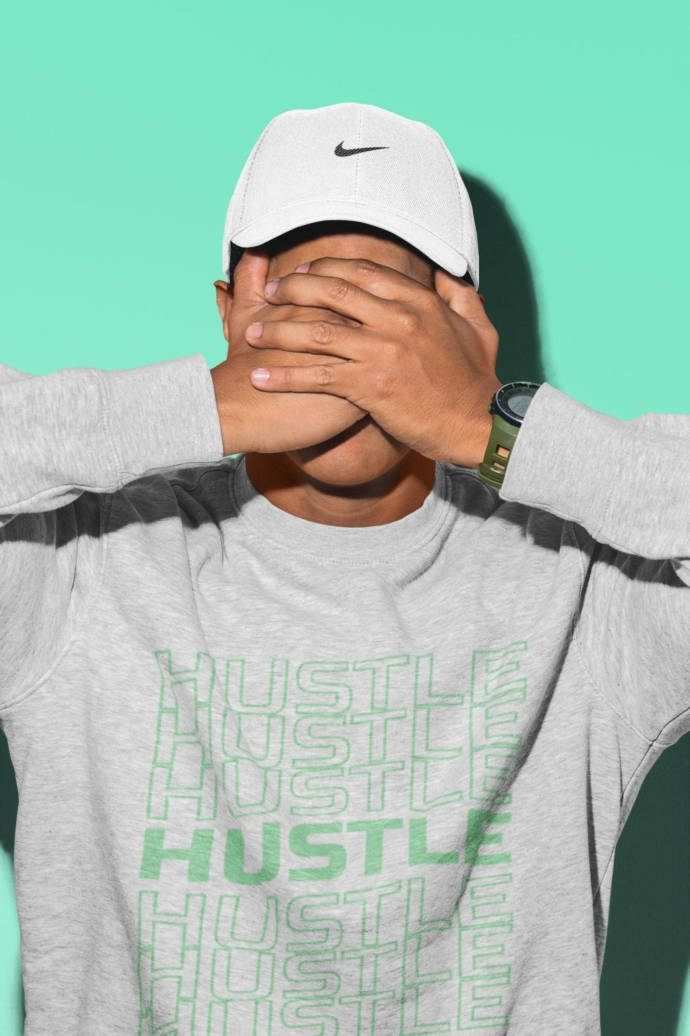 Jordan 6 Mint Foam Sneaker Match Tees Hustle Typo Sneaker Tees Jordan 6 Mint Foam Sneaker Release Tees Unisex Shirts
