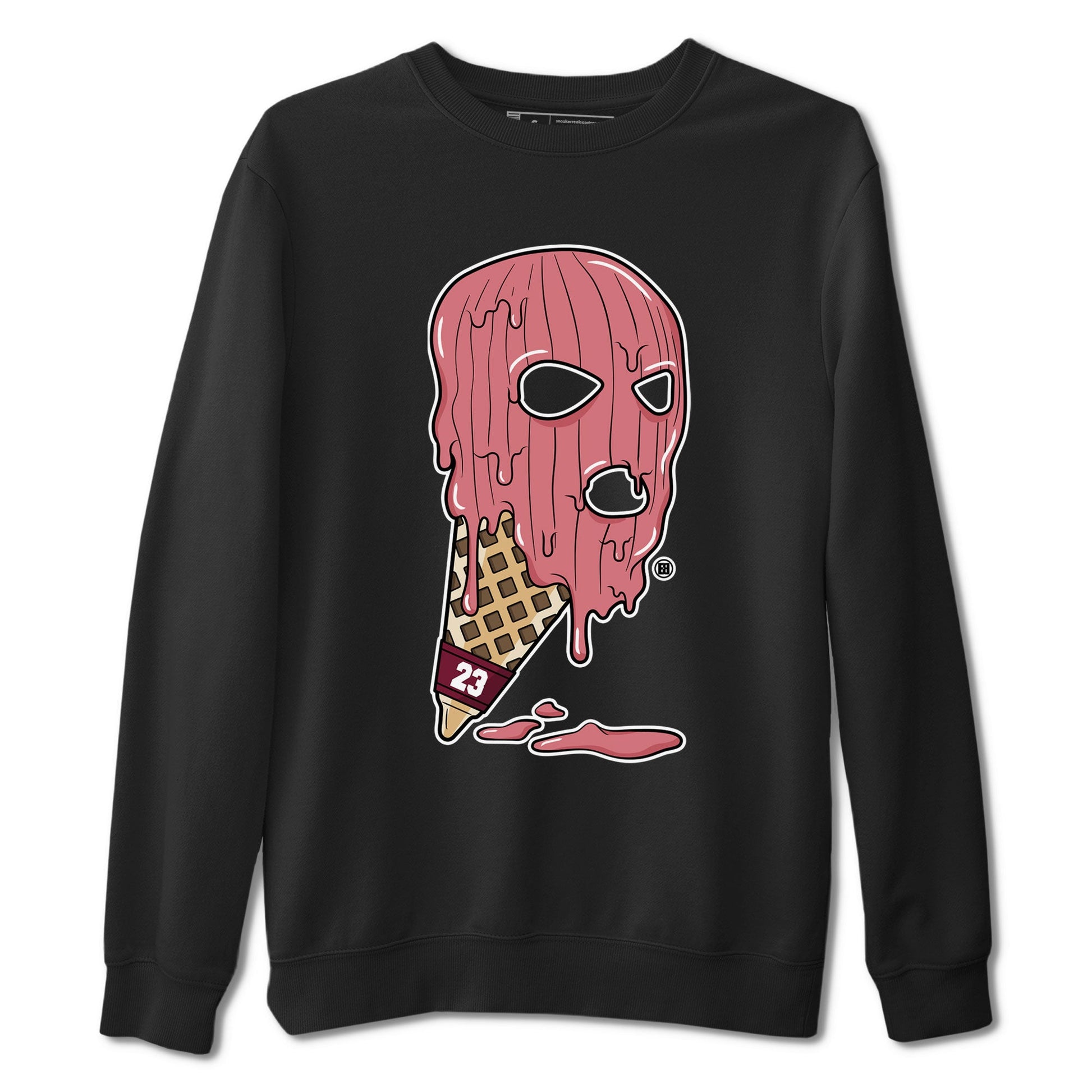 Dunk Low Valentines Day shirt to match jordans Ice Cream Mask special sneaker matching tees Dunk Valentines Day 2024 SNRT sneaker tees Unisex Black 2 T-Shirt