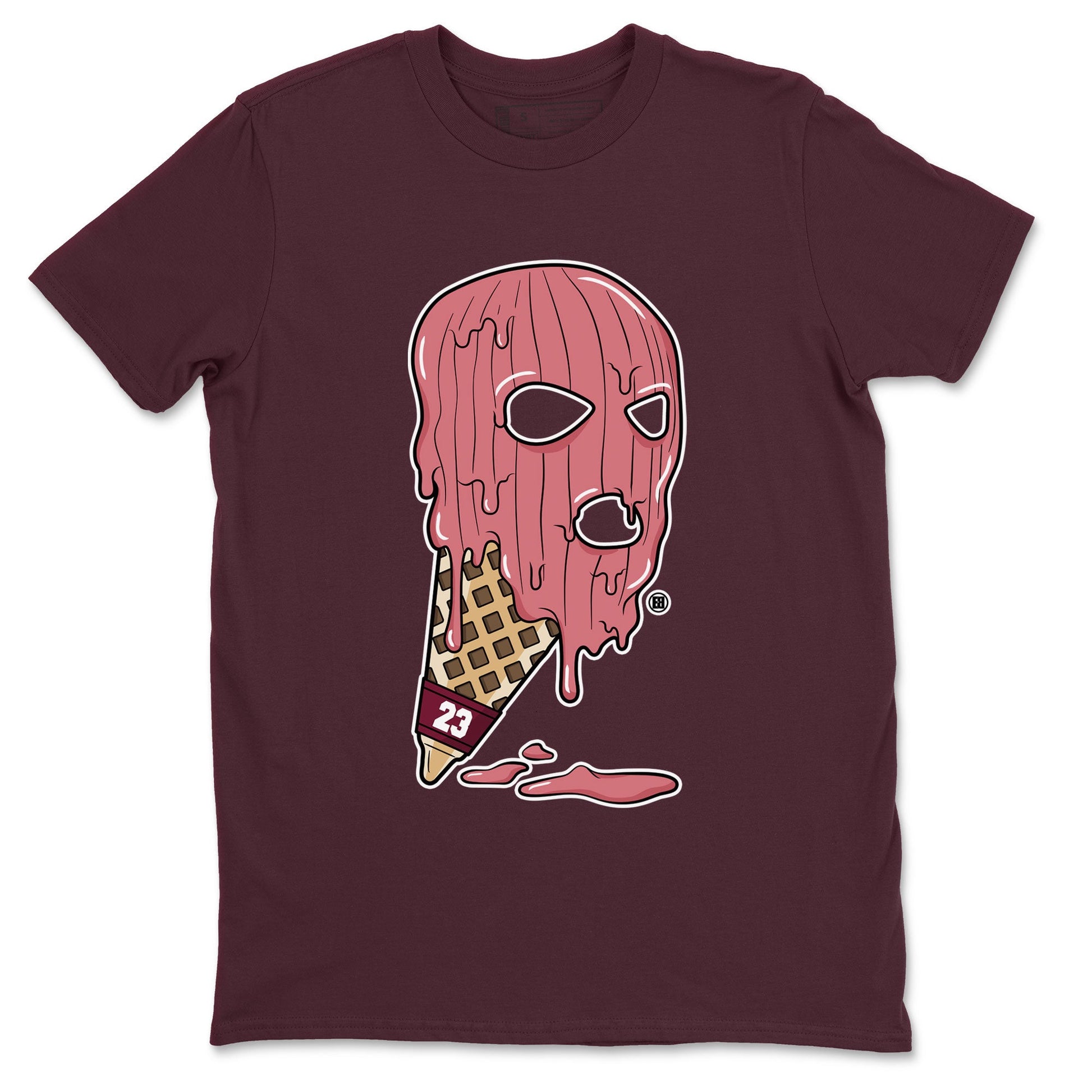 Dunk Low Valentines Day shirt to match jordans Ice Cream Mask special sneaker matching tees Dunk Valentines Day 2024 SNRT sneaker tees Unisex Maroon 2 T-Shirt