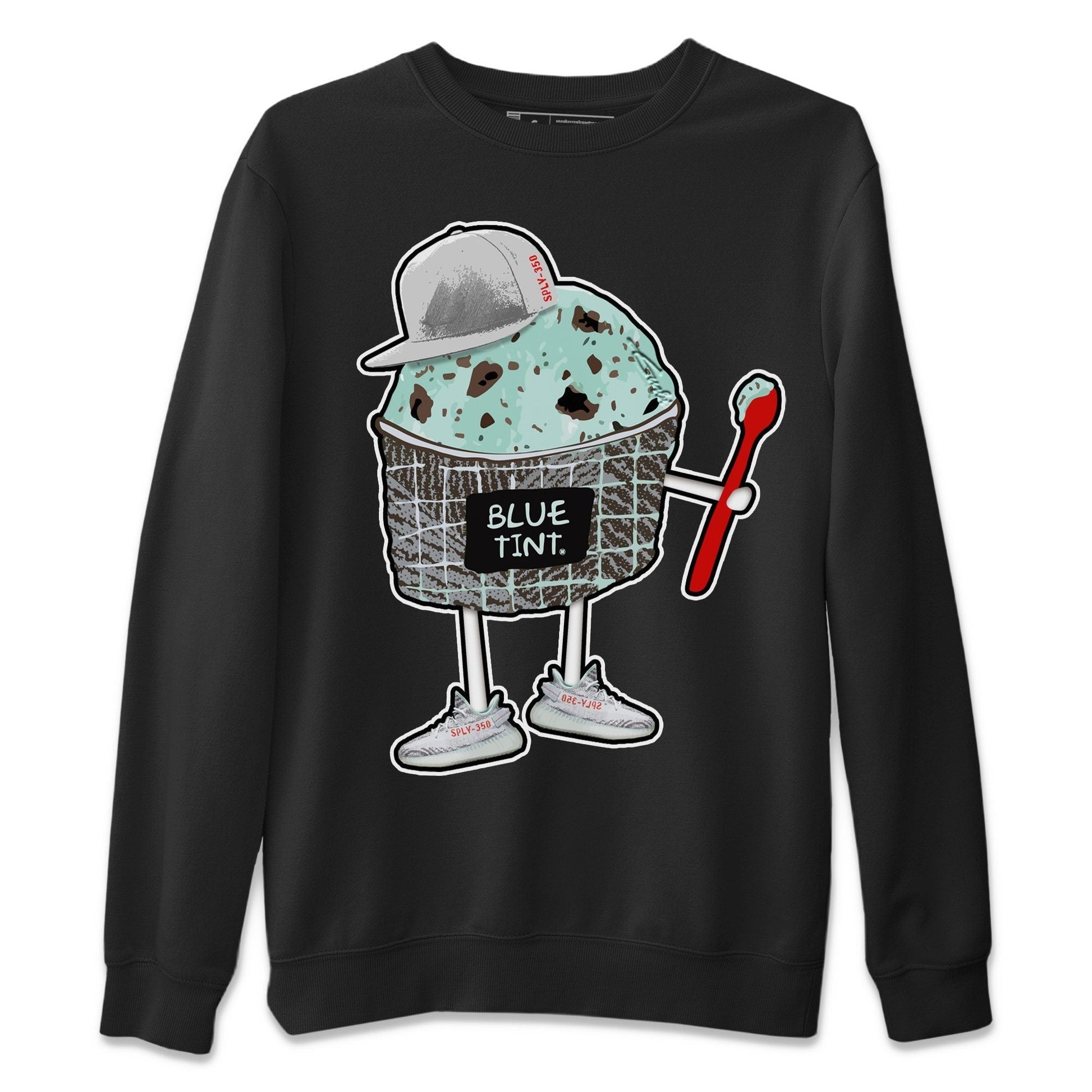 Yeezy 350 Blue Tint Sneaker Match Tees Ice Cream Swag Sneaker Tees Yeezy 350 Blue Tint Sneaker Release Tees Unisex Shirts