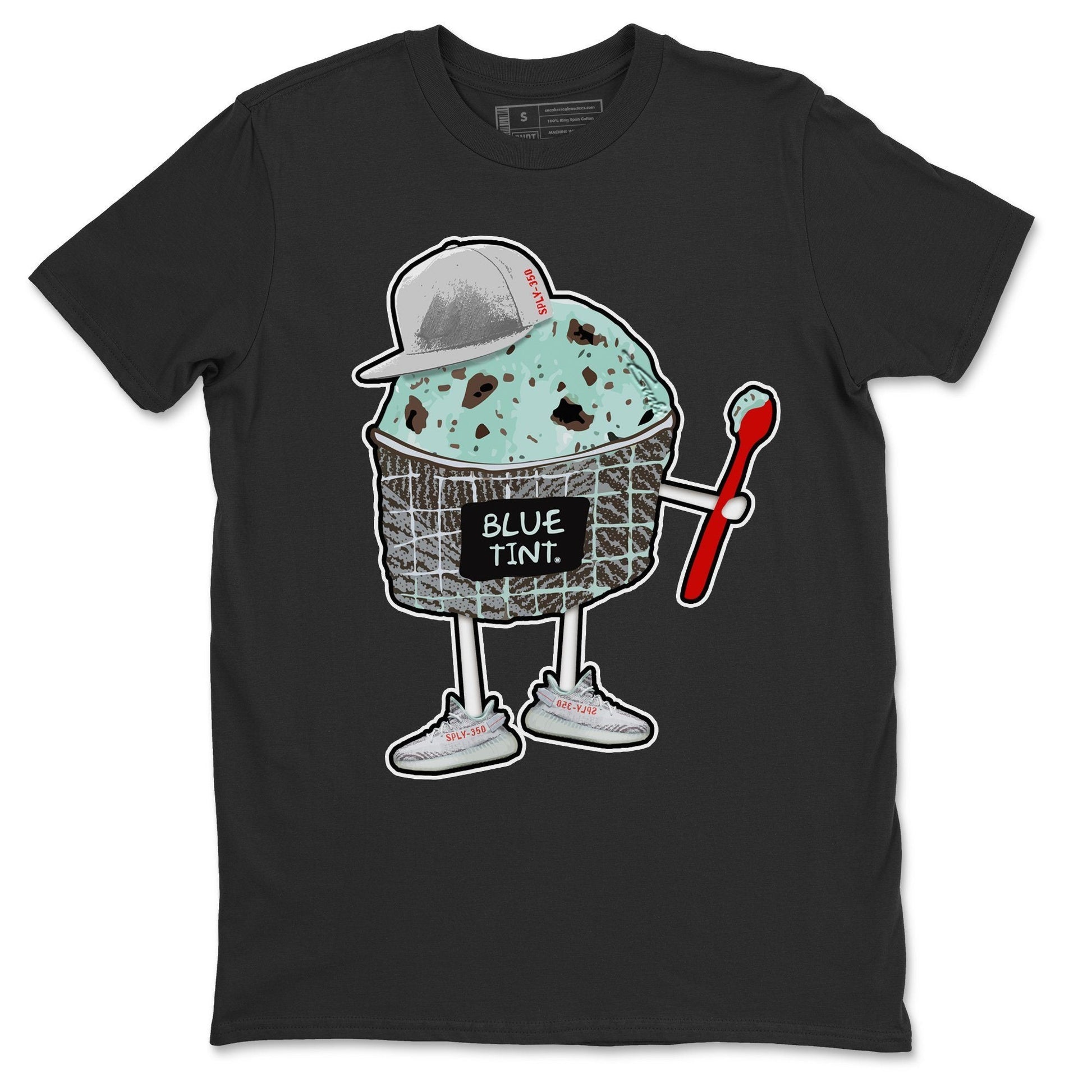 Yeezy 350 Blue Tint Sneaker Match Tees Ice Cream Swag Sneaker Tees Yeezy 350 Blue Tint Sneaker Release Tees Unisex Shirts
