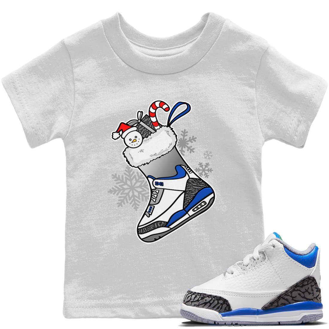 Jordan 3 Racer Blue Sneaker Match Tees Sneaker Stocking Sneaker Tees Jordan 3 Racer Blue Sneaker Release Tees Kids Shirts