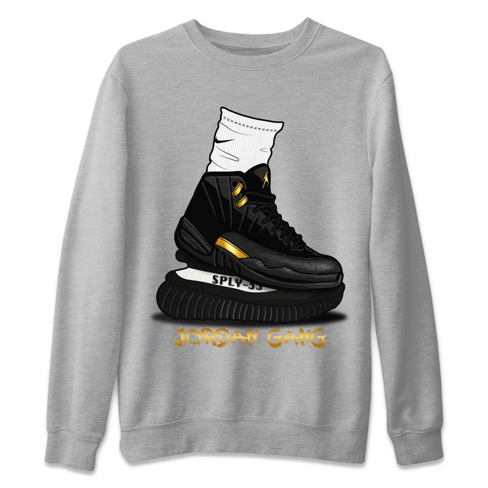 Jordan 12 Black Taxi Sneaker Match Tees Jordan Gang Sneaker Tees Jordan 12 Black Taxi Sneaker Release Tees Unisex Shirts