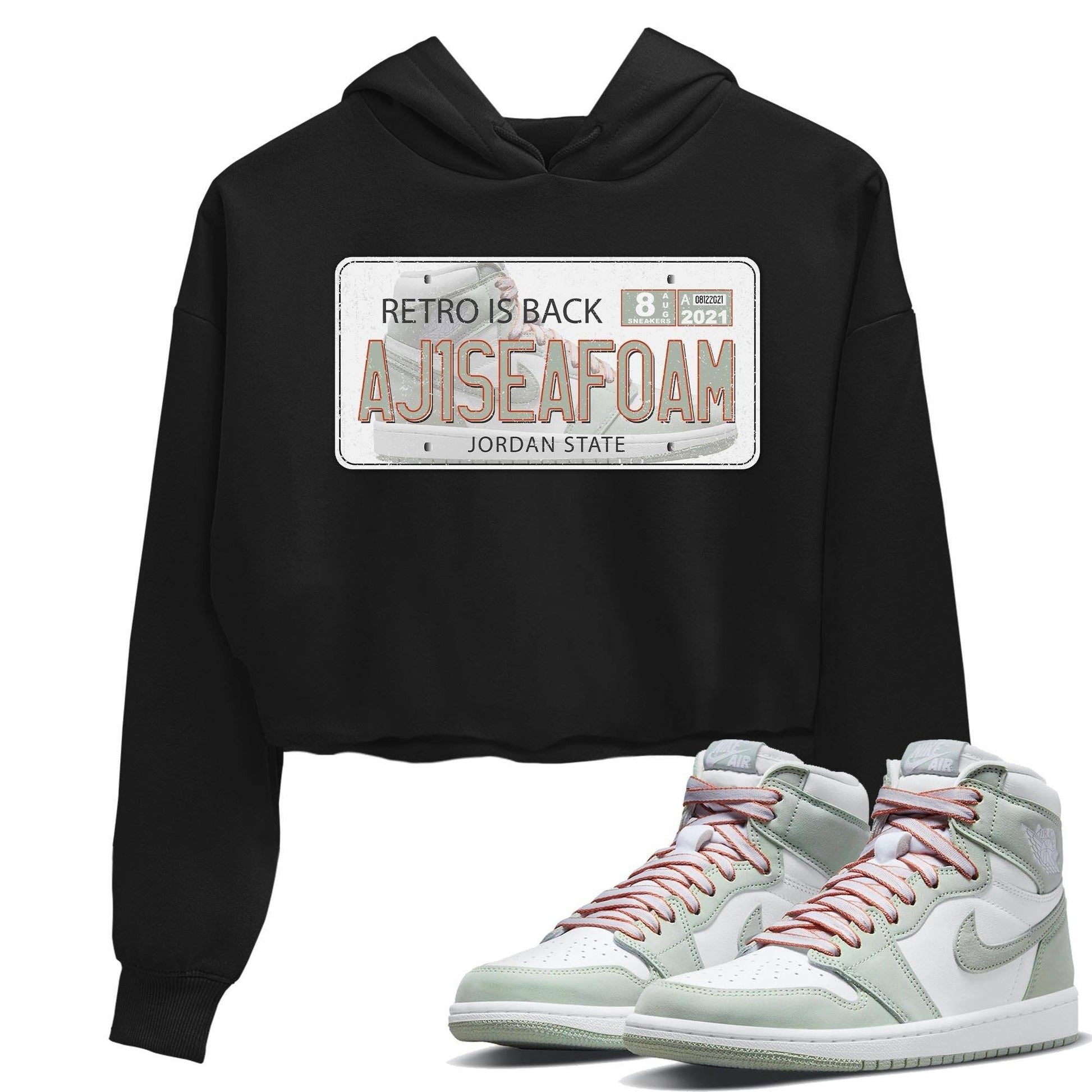 Jordan 1 Seafoam Sneaker Match Tees Jordan Plate Sneaker Tees Jordan 1 Seafoam Sneaker Release Tees Women's Shirts