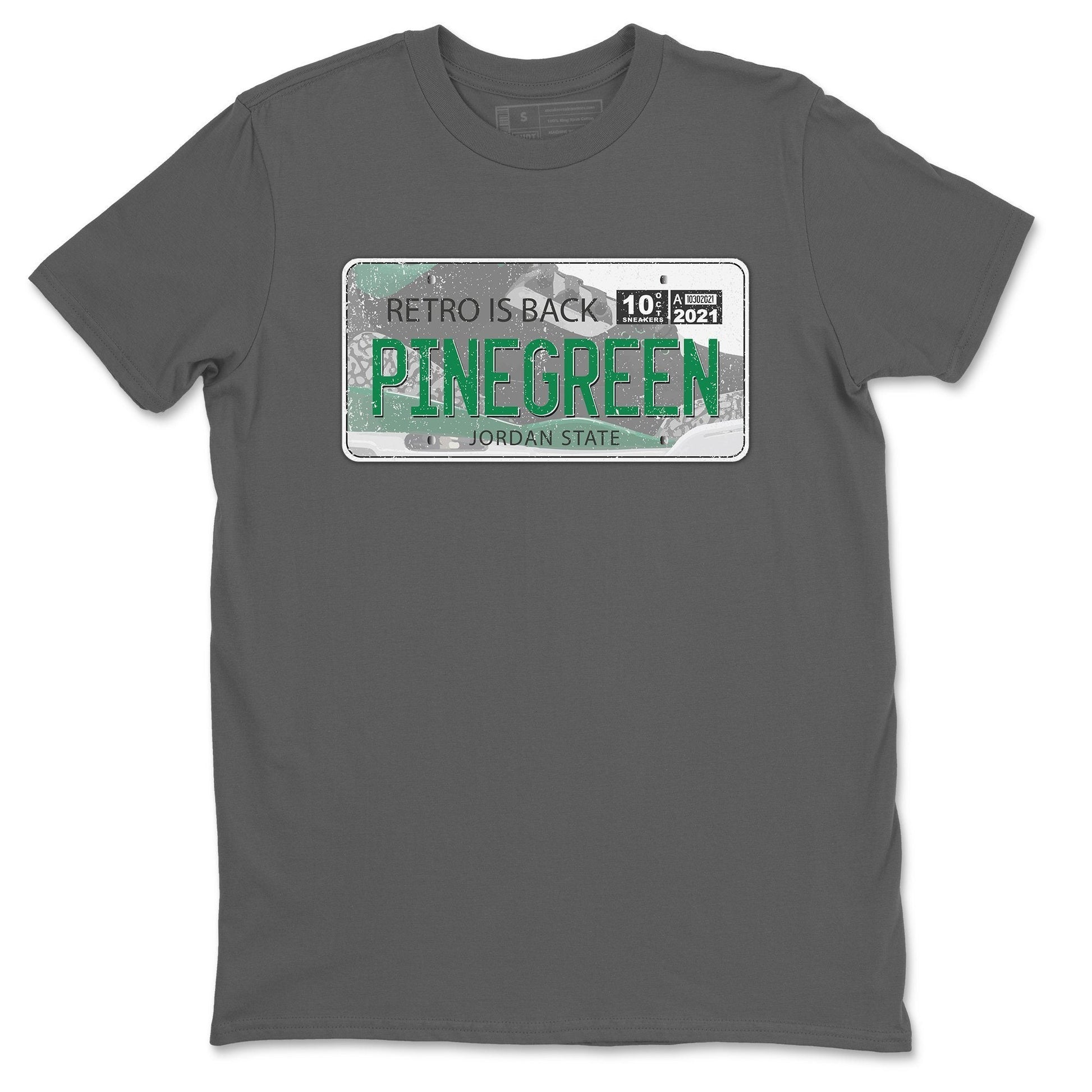 Jordan 3 Pine Green Sneaker Match Tees Jordan Plate Sneaker Tees Jordan 3 Pine Green Sneaker Release Tees Unisex Shirts
