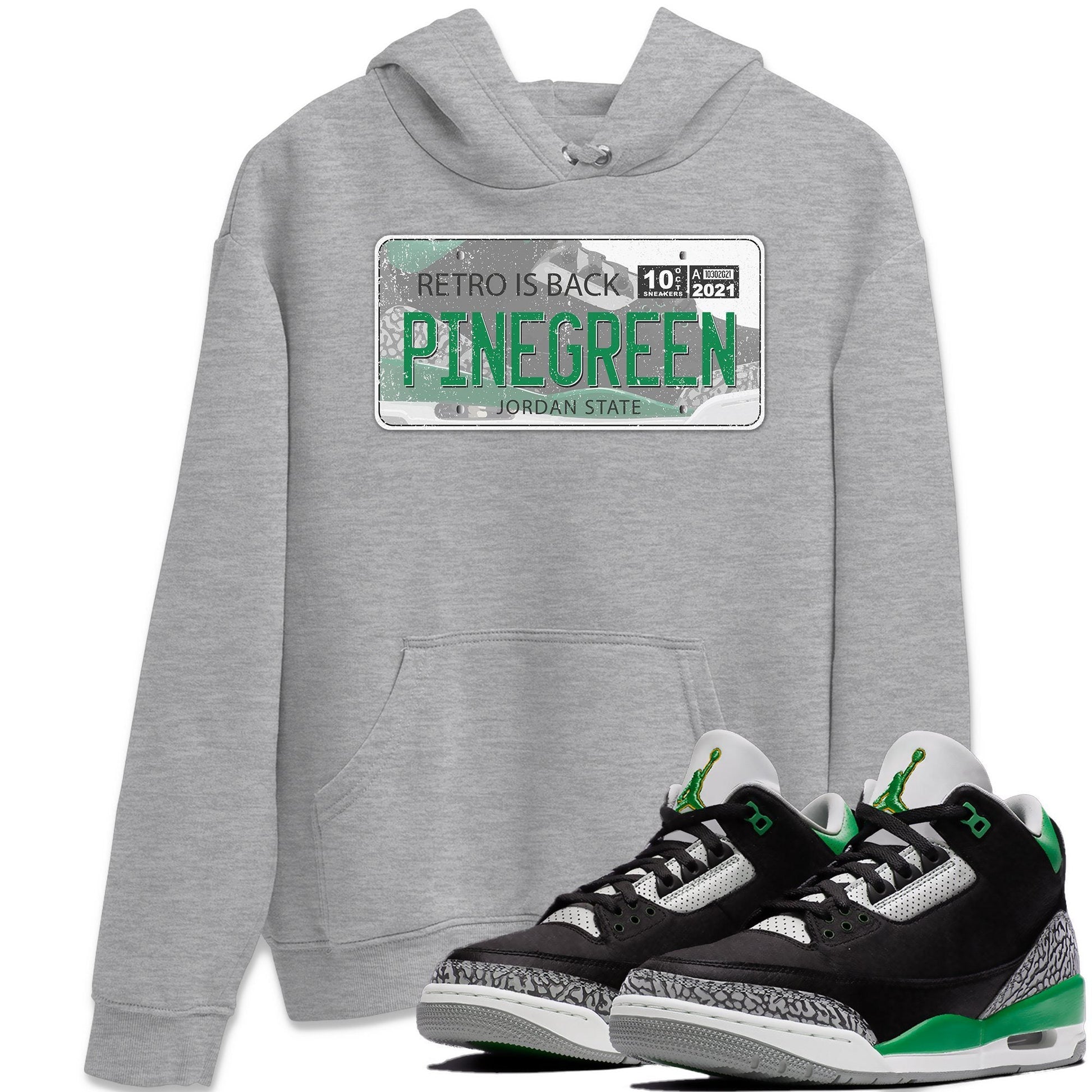 Jordan 3 Pine Green Sneaker Match Tees Jordan Plate Sneaker Tees Jordan 3 Pine Green Sneaker Release Tees Unisex Shirts