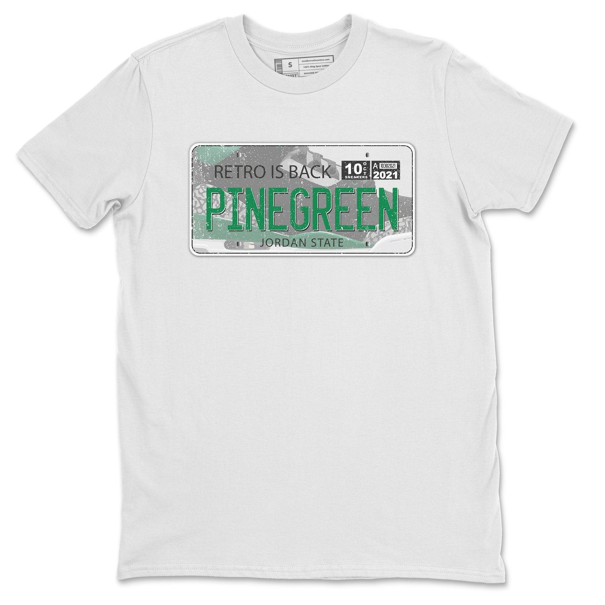 Jordan 3 Pine Green Sneaker Match Tees Jordan Plate Sneaker Tees Jordan 3 Pine Green Sneaker Release Tees Unisex Shirts