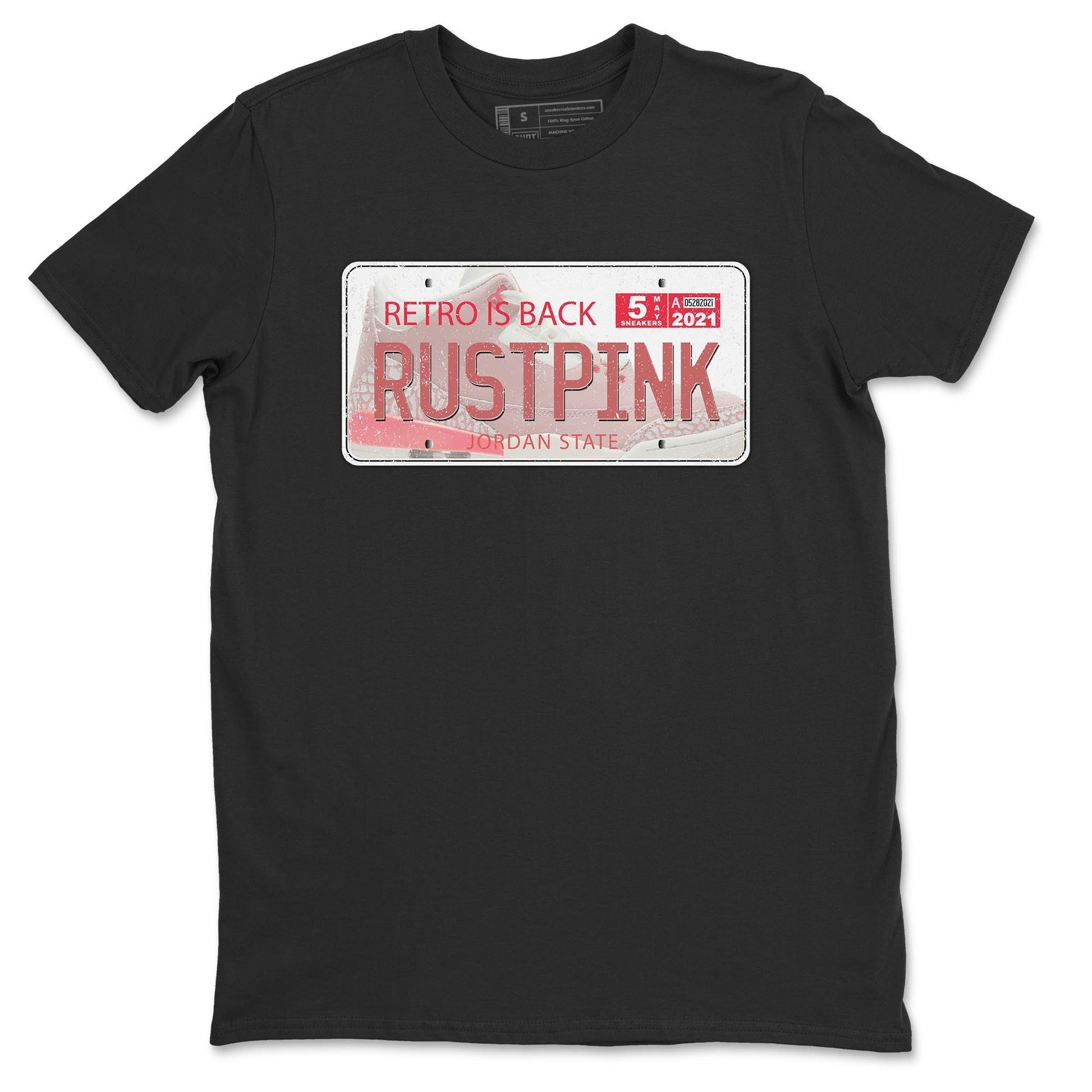 Jordan 3 Rust Pink Sneaker Match Tees Jordan Plate Sneaker Tees Jordan 3 Rust Pink Sneaker Release Tees Unisex Shirts