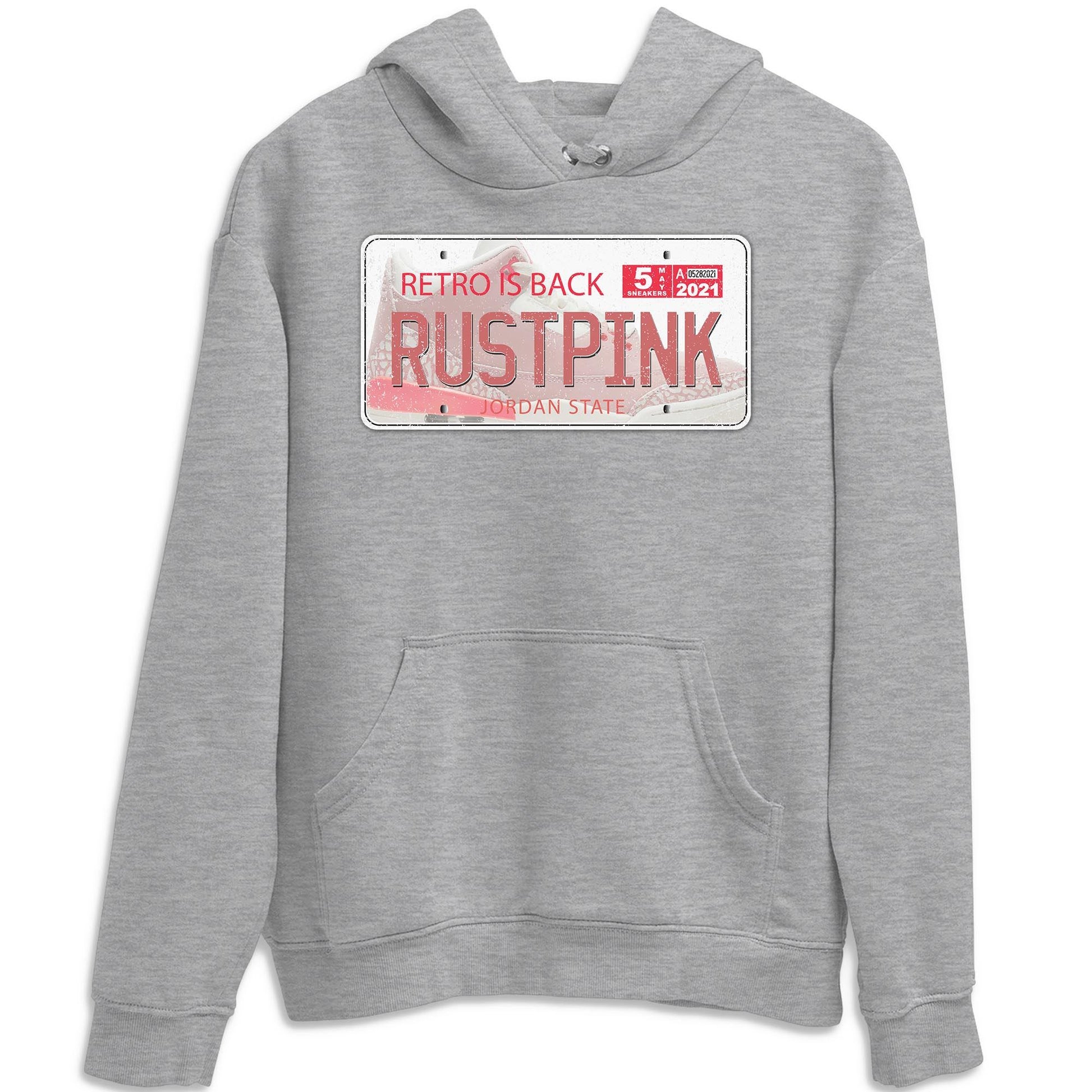 Jordan 3 Rust Pink Sneaker Match Tees Jordan Plate Sneaker Tees Jordan 3 Rust Pink Sneaker Release Tees Unisex Shirts