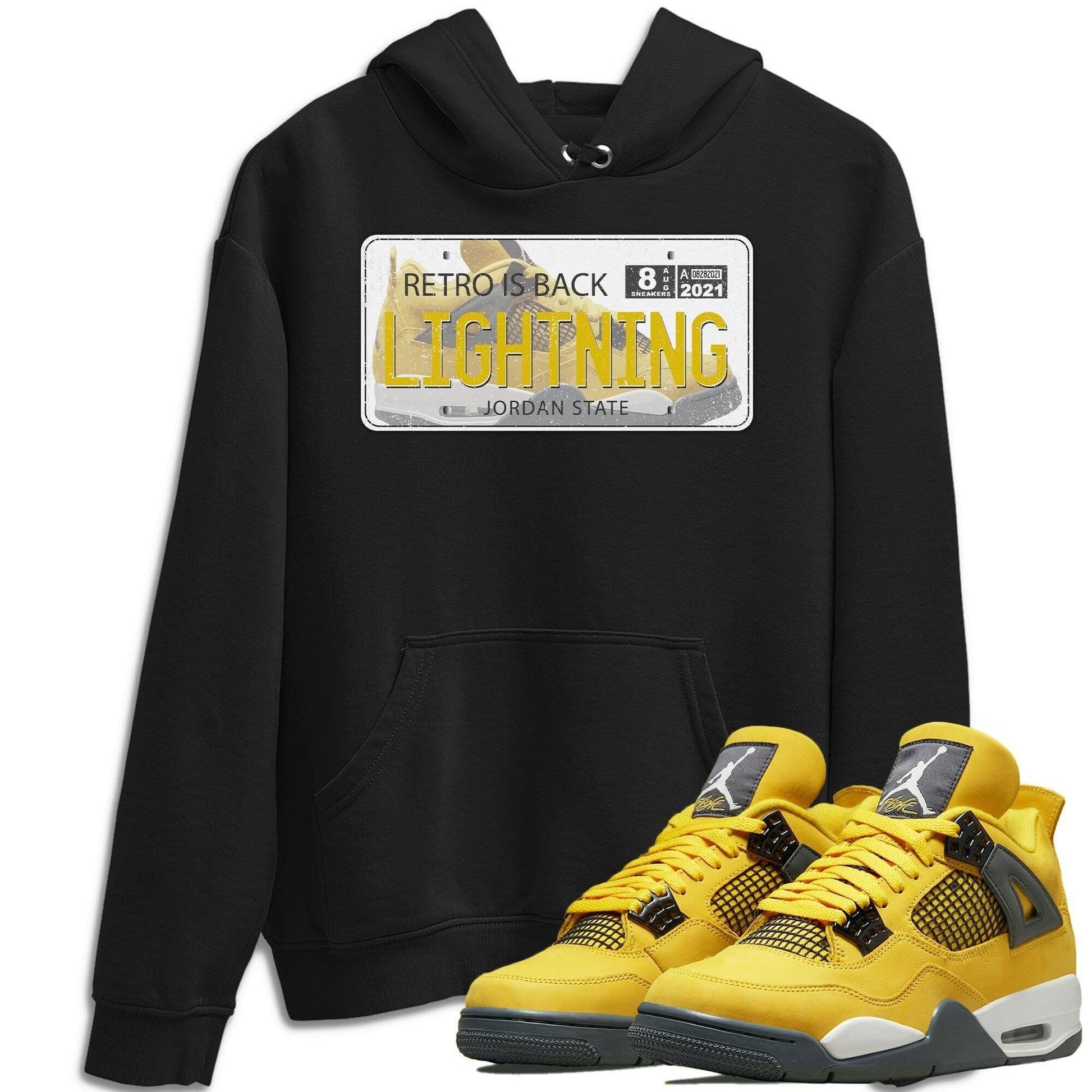 Jordan 4 Lightning Sneaker Match Tees Jordan Plate Sneaker Tees Jordan 4 Lightning Sneaker Release Tees Unisex Shirts