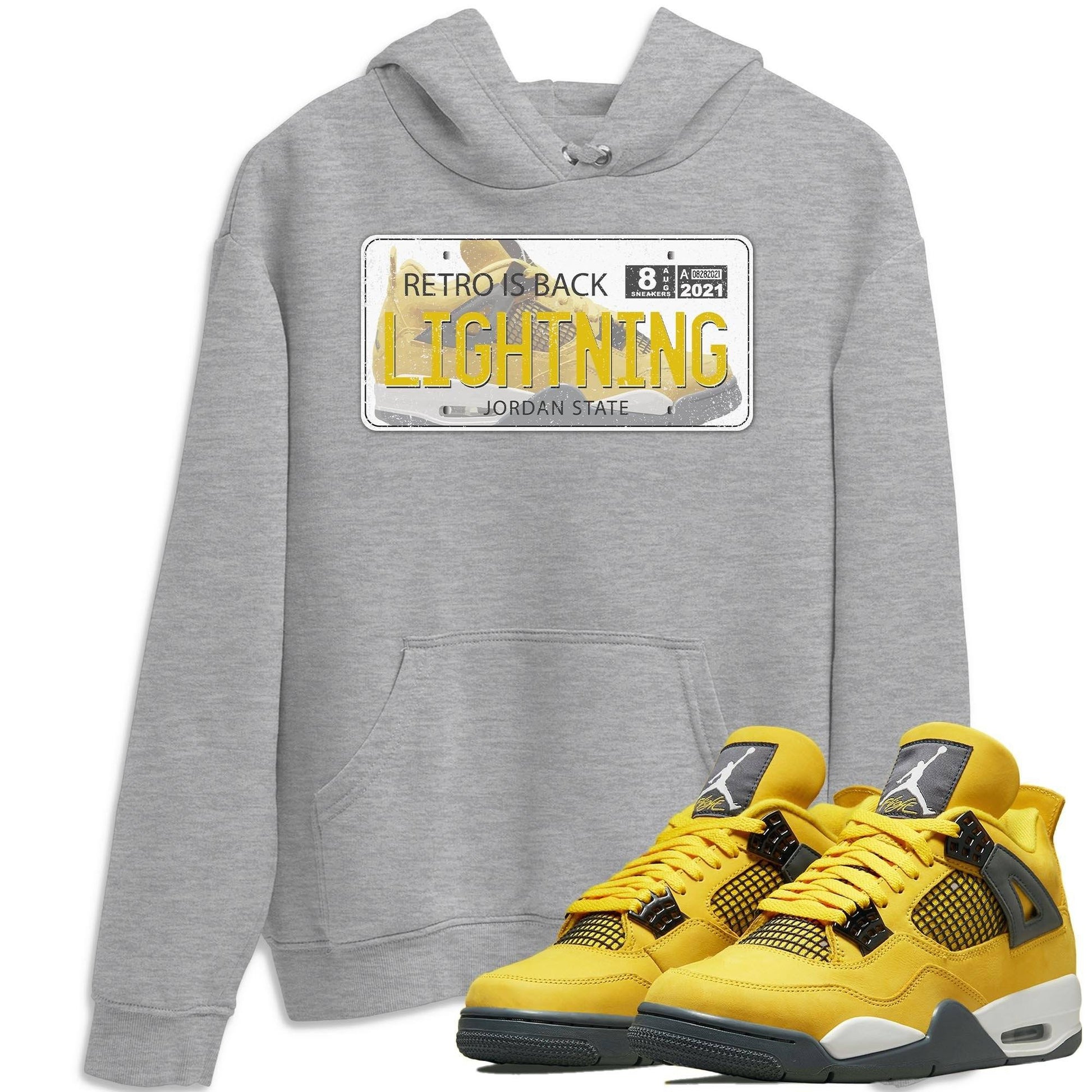 Jordan 4 Lightning Sneaker Match Tees Jordan Plate Sneaker Tees Jordan 4 Lightning Sneaker Release Tees Unisex Shirts