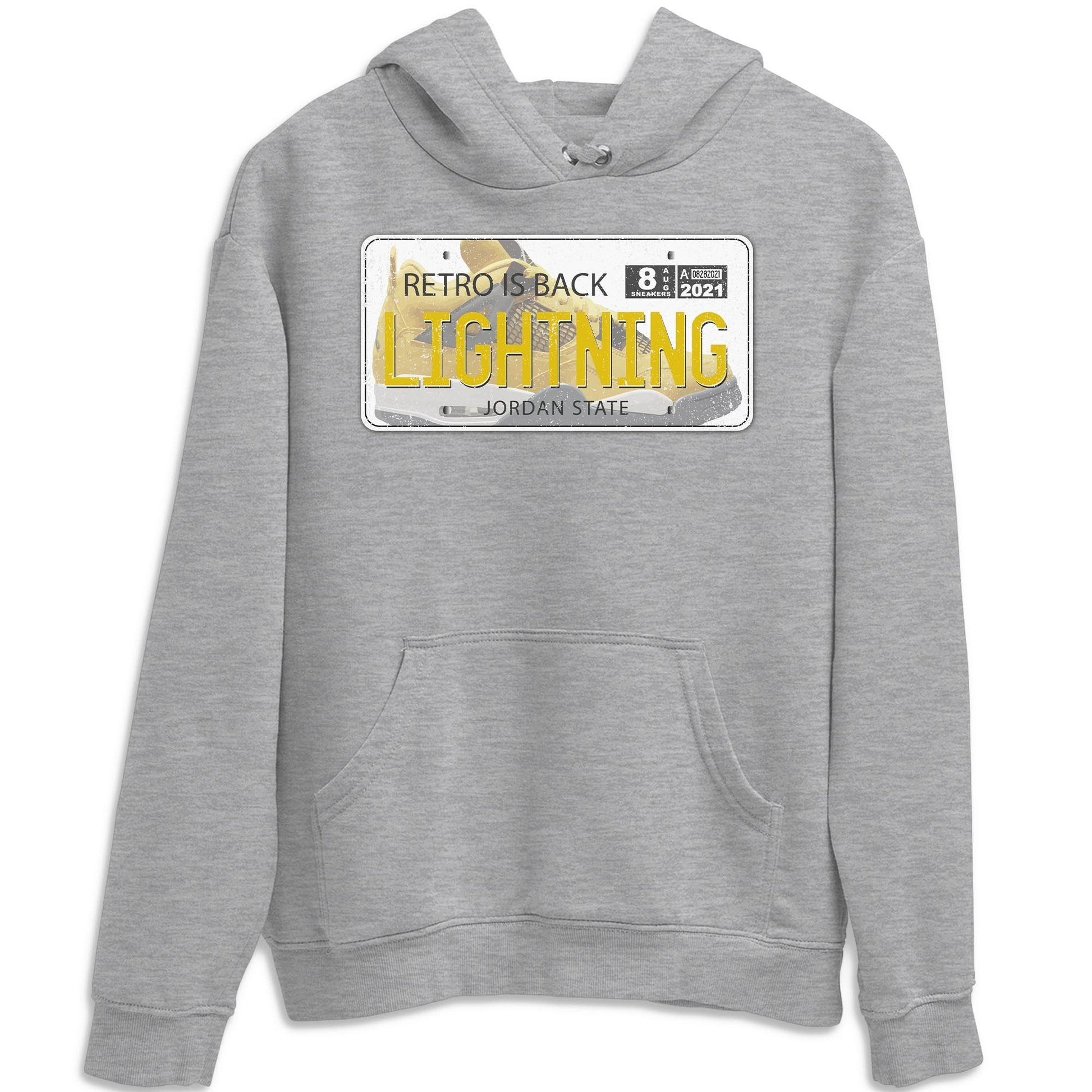 Jordan 4 Lightning Sneaker Match Tees Jordan Plate Sneaker Tees Jordan 4 Lightning Sneaker Release Tees Unisex Shirts