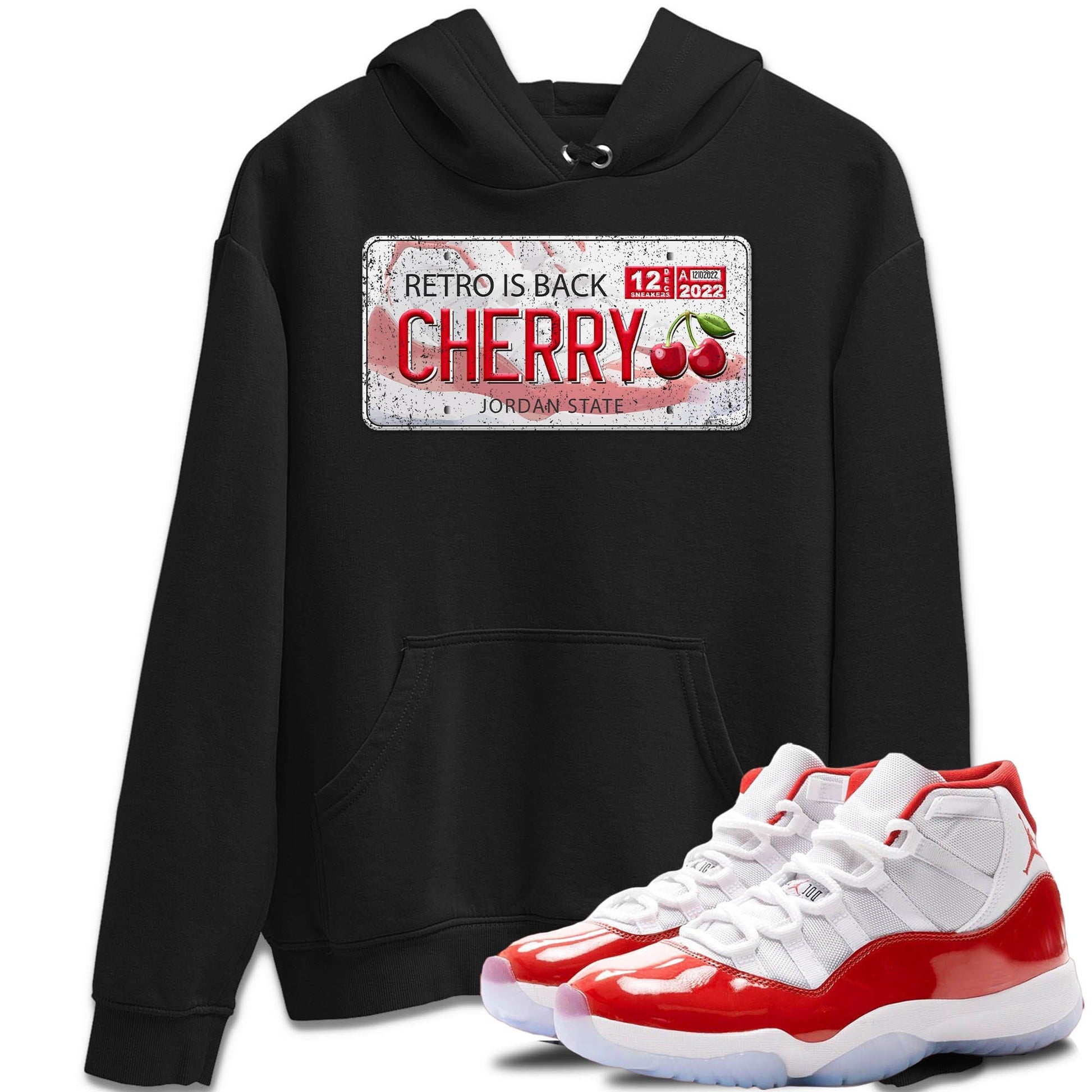Jordan 11 Cherry Sneaker Match Tees Jordan Plate Sneaker Tees Jordan 11 Cherry Sneaker Release Tees Unisex Shirts