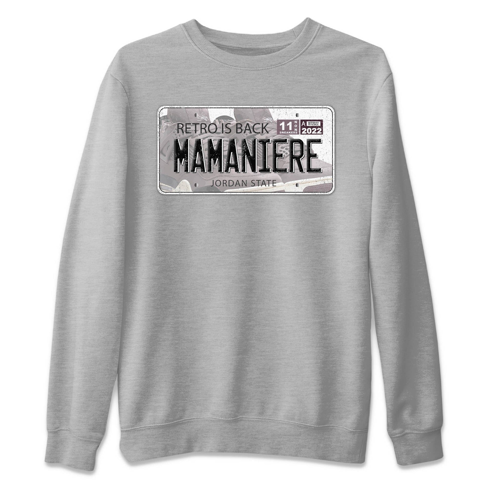 Jordan 4 A Ma Maniere Sneaker Match Tees Jordan Plate Sneaker Tees Jordan 4 A Ma Maniere Sneaker Release Tees Unisex Shirts