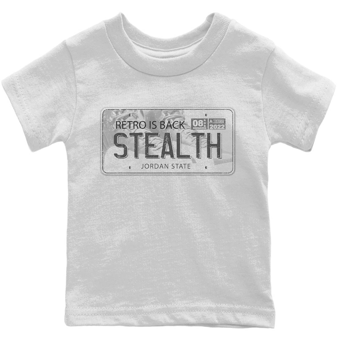Jordan 12 Stealth Sneaker Match Tees Jordan Plate Sneaker Tees Jordan 12 Stealth Sneaker Release Tees Kids Shirts