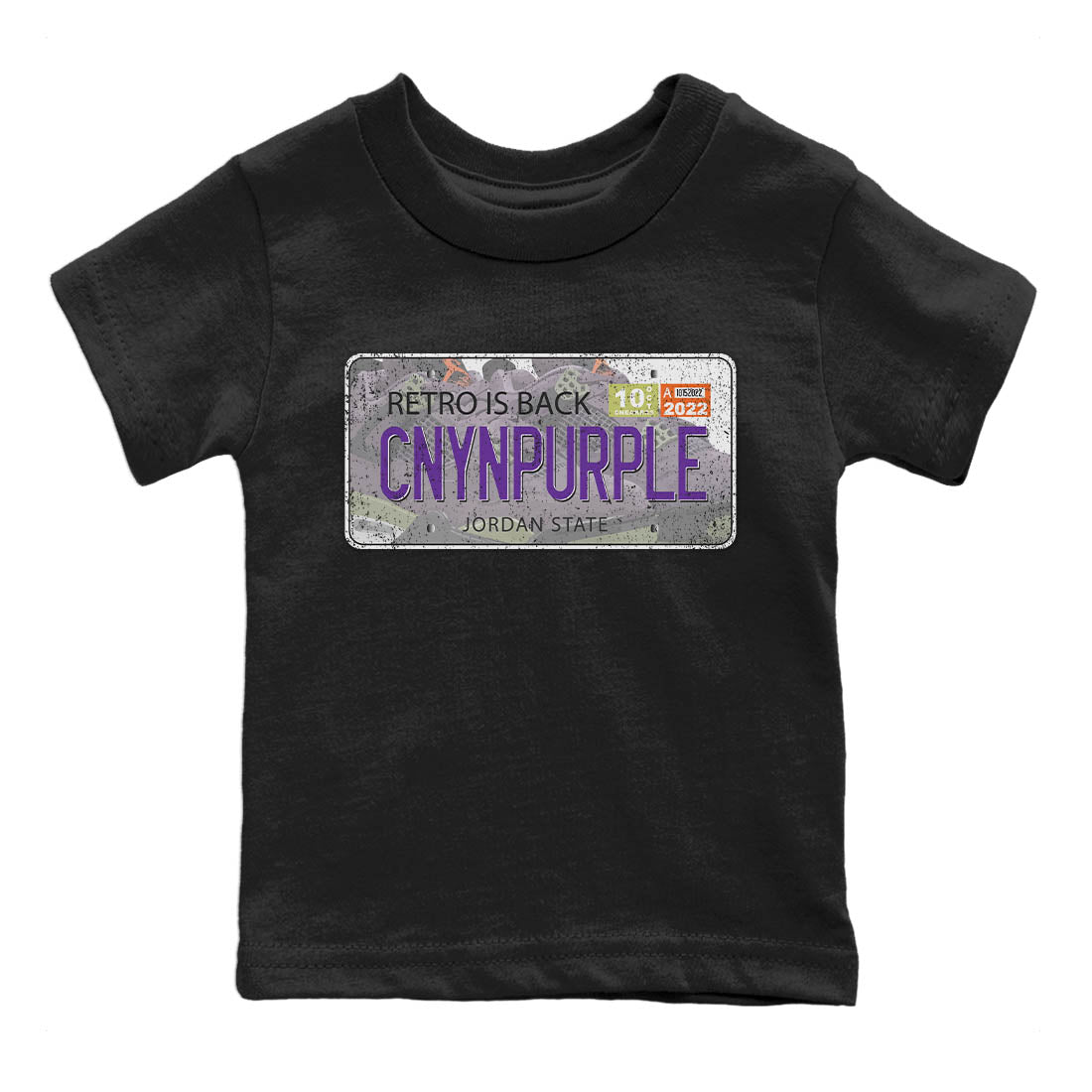 Jordan 4 Canyon Purple Sneaker Match Tees Jordan Plate Sneaker Tees Jordan 4 Canyon Purple Sneaker Release Tees Kids Shirts