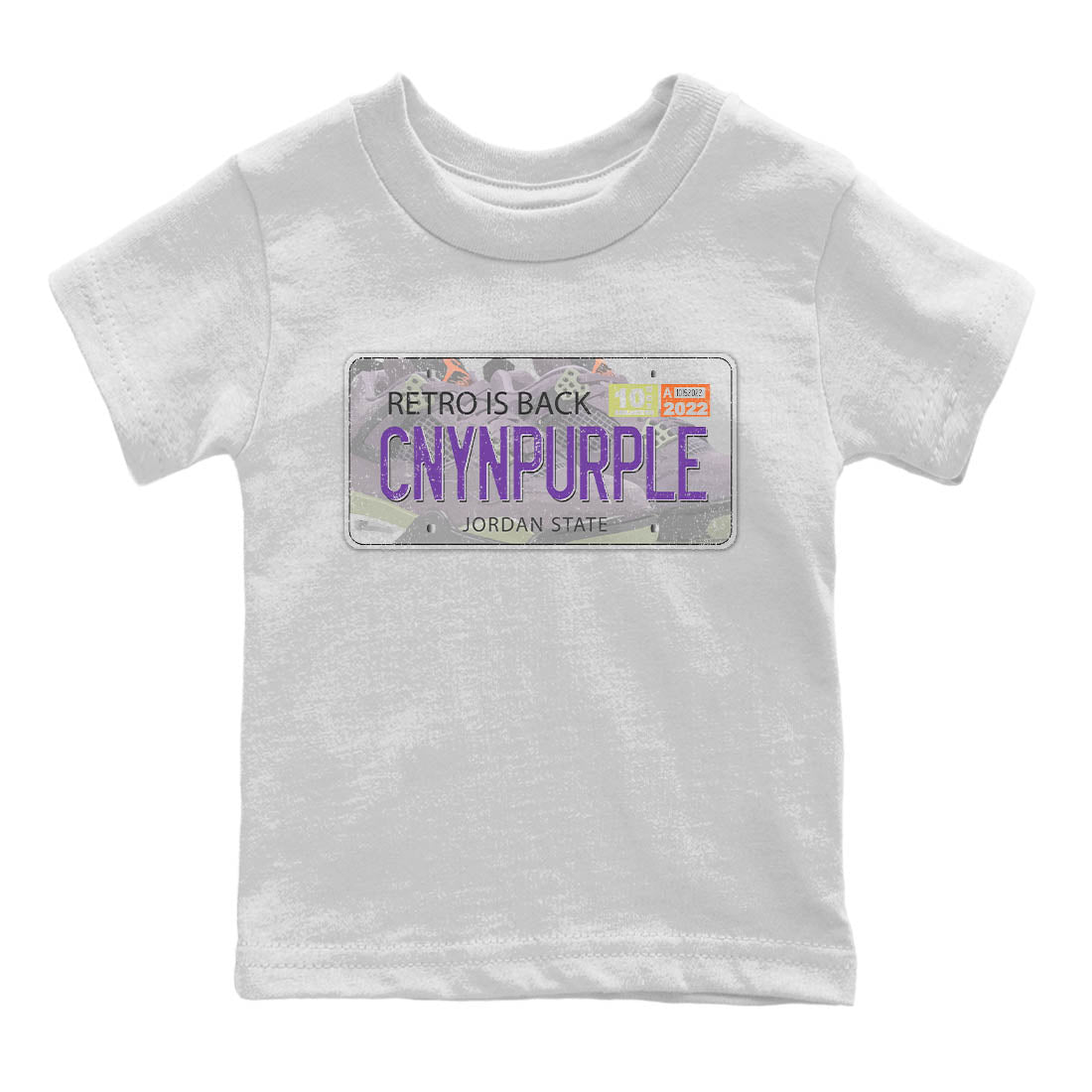 Jordan 4 Canyon Purple Sneaker Match Tees Jordan Plate Sneaker Tees Jordan 4 Canyon Purple Sneaker Release Tees Kids Shirts