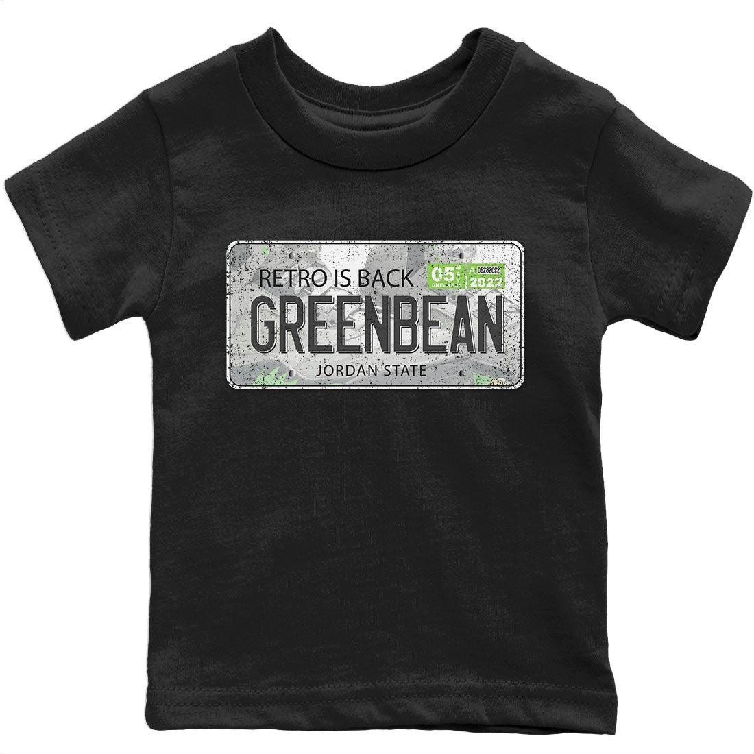 Jordan 5 Green Bean Sneaker Match Tees Jordan Plate Sneaker Tees Jordan 5 Green Bean Sneaker Release Tees Kids Shirts