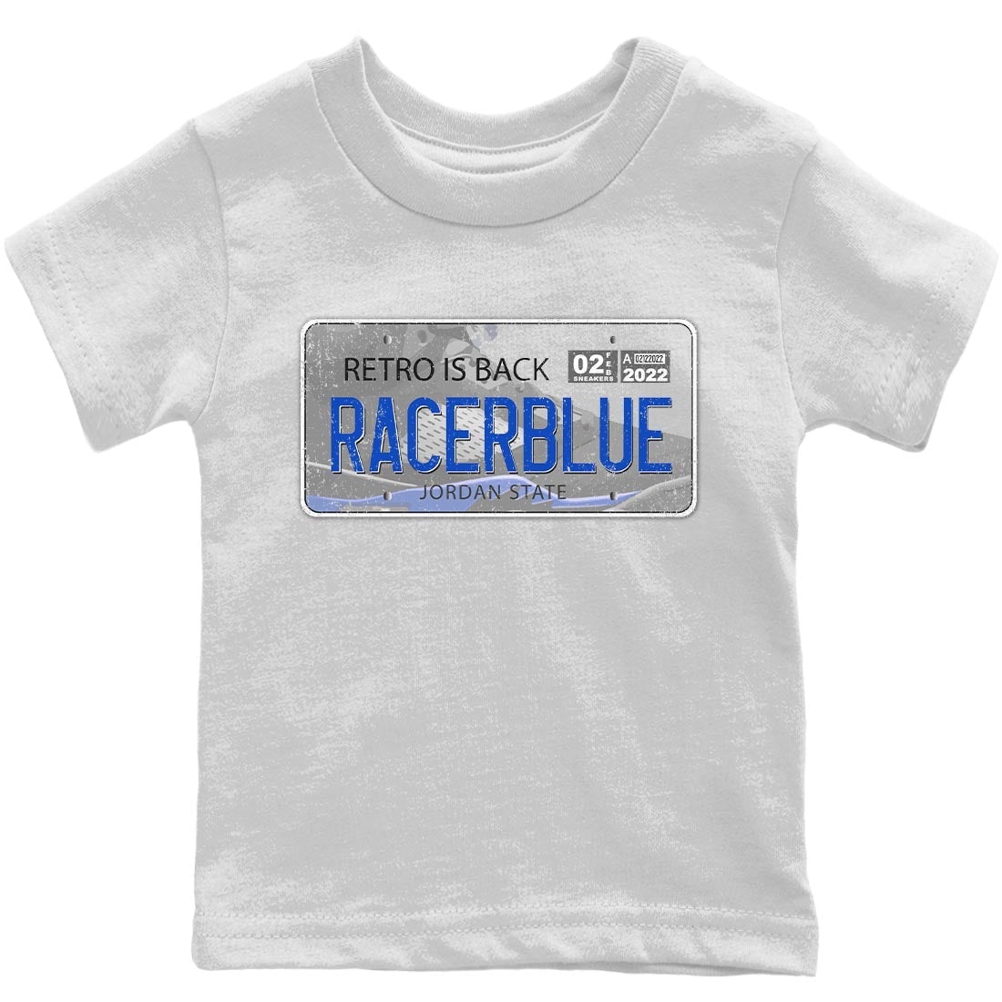 Jordan 5 Racer Blue Sneaker Match Tees Jordan Plate Sneaker Tees Jordan 5 Racer Blue Sneaker Release Tees Kids Shirts