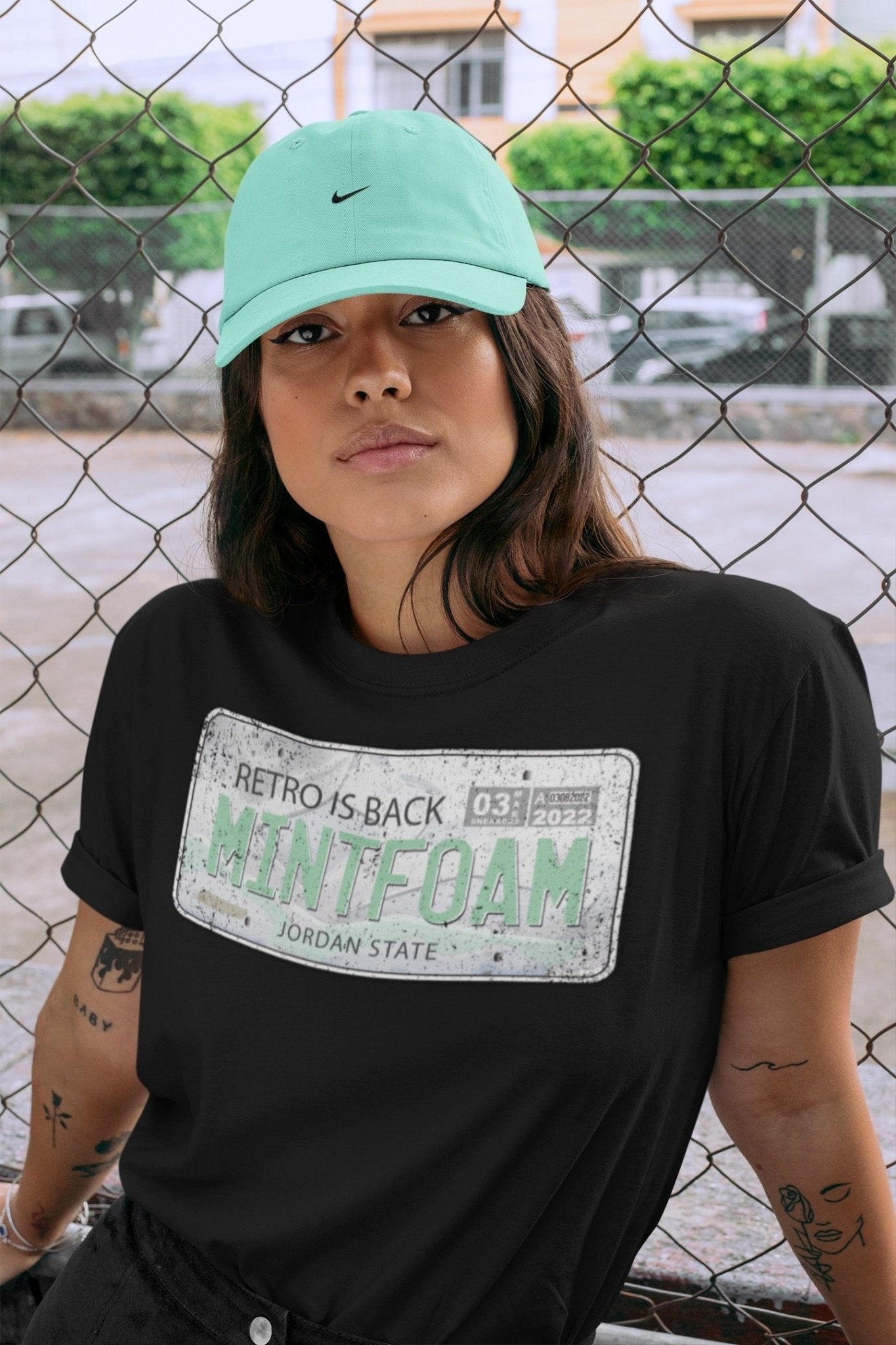 Jordan 6 Mint Foam Sneaker Match Tees Jordan Plate Sneaker Tees Jordan 6 Mint Foam Sneaker Release Tees Unisex Shirts