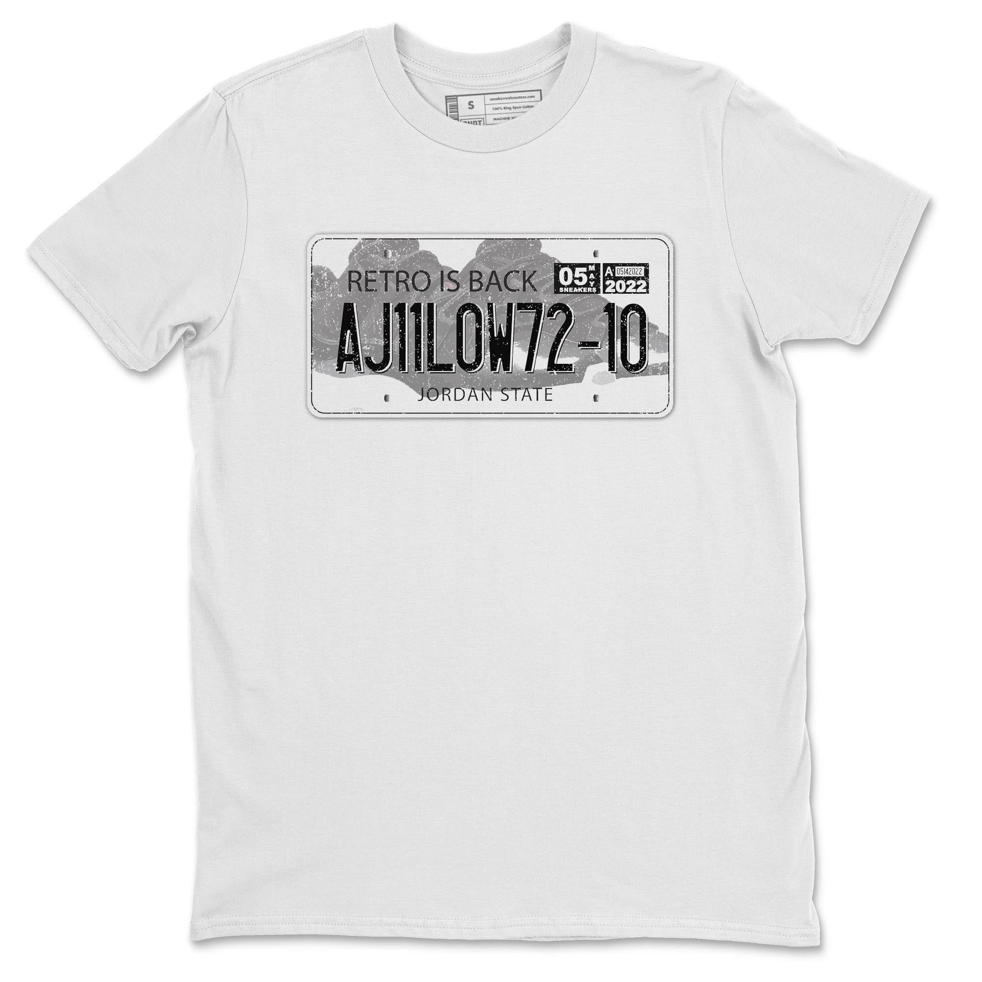 Jordan 11 72-10 Sneaker Match Tees Jordan Plate Sneaker Tees Jordan 11 72-10 Sneaker Release Tees Unisex Shirts