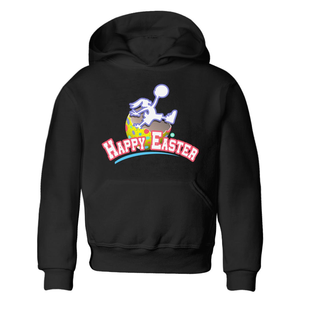 Dunk Easter Candy Sneaker Match Tees Jumpman Bunny Sneaker Tees Holiday Easter T-Shirt Sneaker Release Tees Kids Shirts Black 2