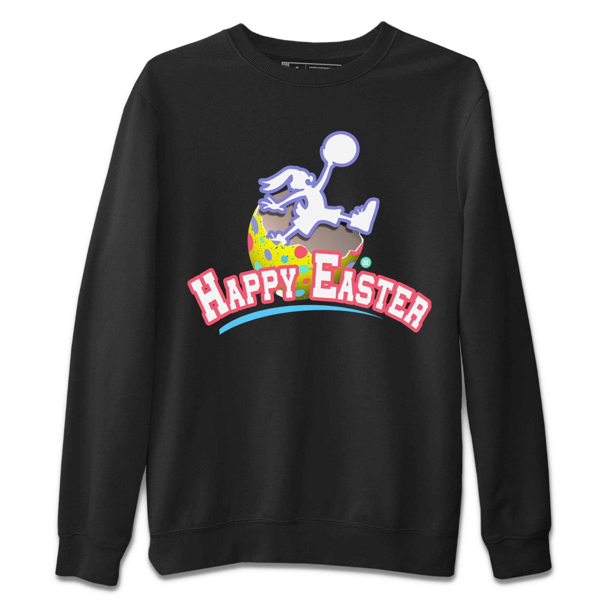 Dunk Easter Candy Sneaker Match Tees Jumpman Bunny Sneaker Tees Holiday Easter T-Shirt Sneaker Release Tees Unisex Shirts Black 2