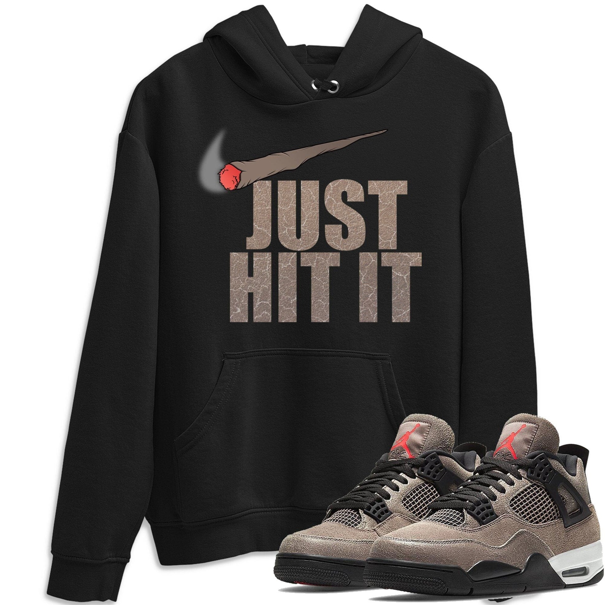 Jordan 4 Taupe Haze Sneaker Match Tees Just Hit It Sneaker Tees Jordan 4 Taupe Haze Sneaker Release Tees Unisex Shirts